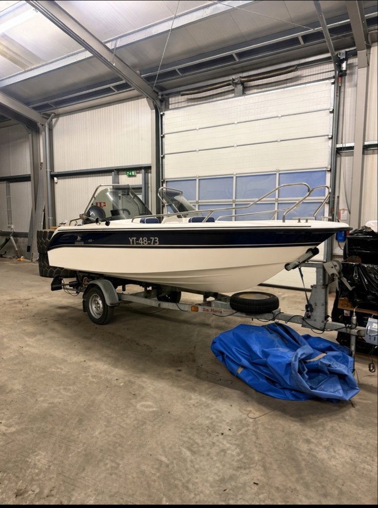 Yamarin 4700 met Yamaha buitenboordmotor 60 pk, Watersport en Boten, Ophalen, Gebruikt, 4 m, Buitenboordmotor