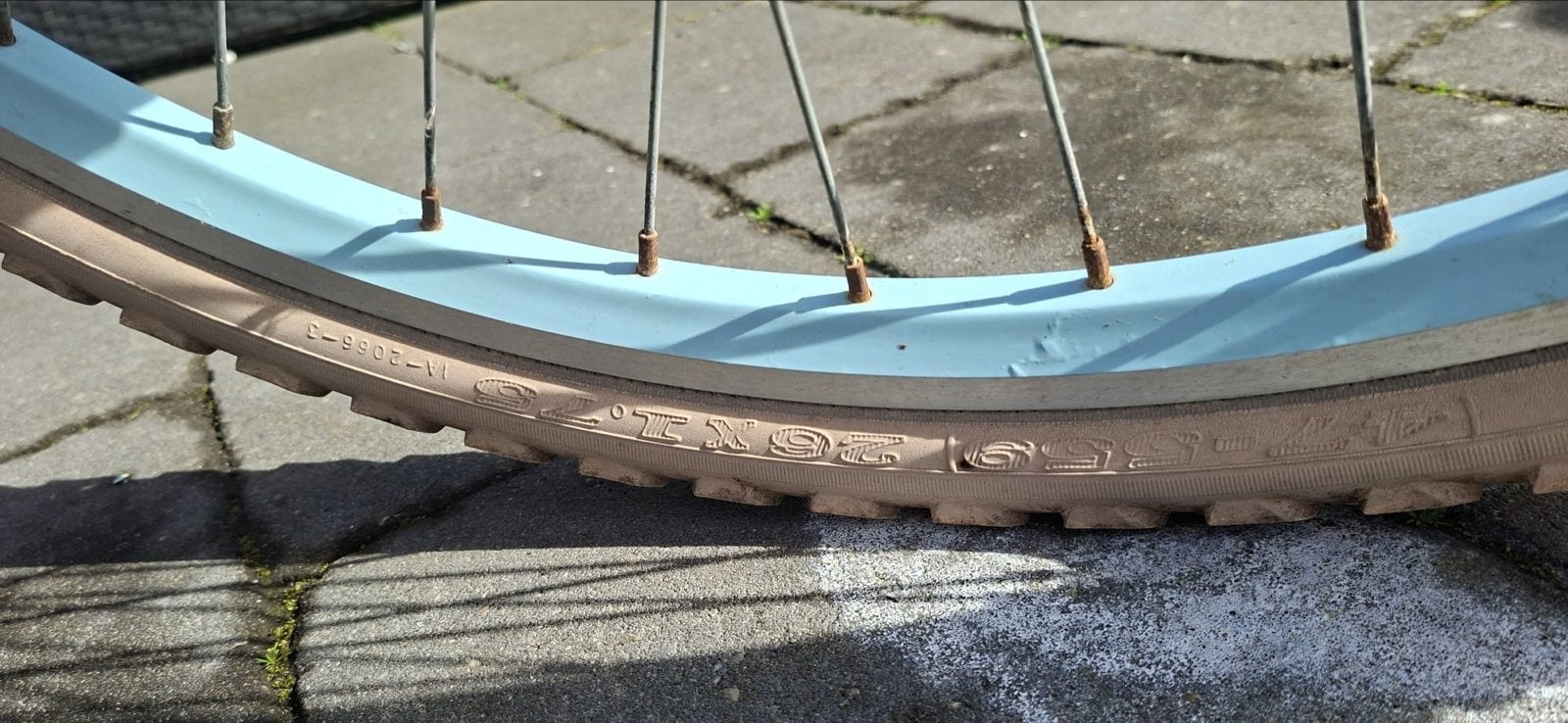 Altec fiets met mand - Lichtblauw, Fietsen en Brommers, Gebruikt, Velgrem, Versnellingen, 50 tot 53 cm