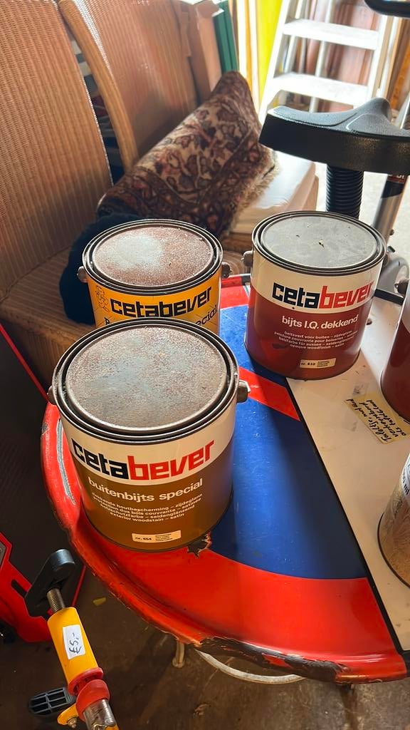 Cetabever buitenbeits, Ophalen, Overige kleuren, Beits, Zo goed als nieuw