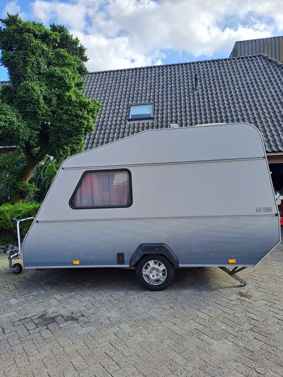Kip caravan (incl. Luifel en voortent), Kip, Treinzit, Particulier, Luifel