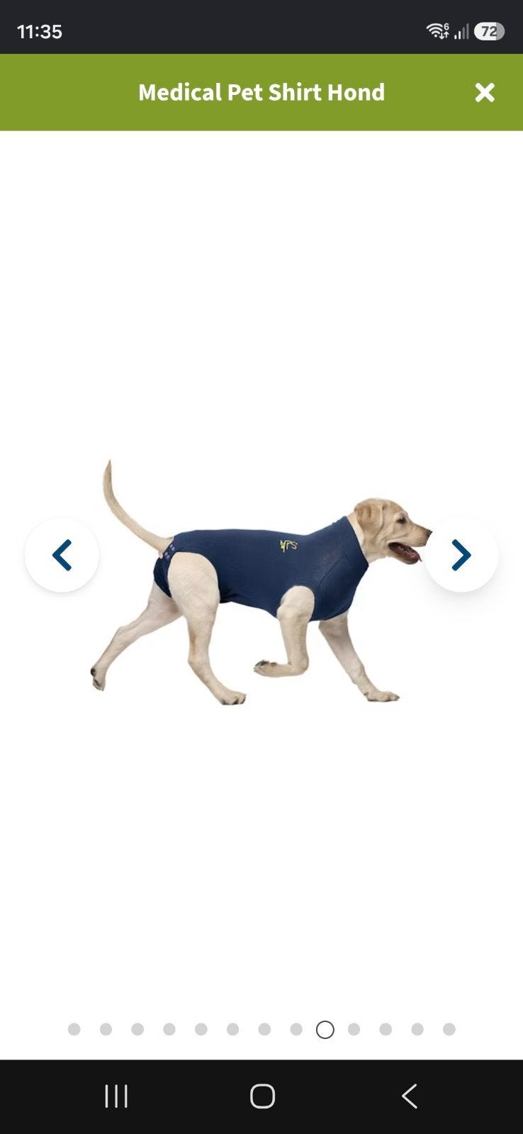 medical petshirt maat L, Overige merken, Ophalen, Nieuw, Overige typen