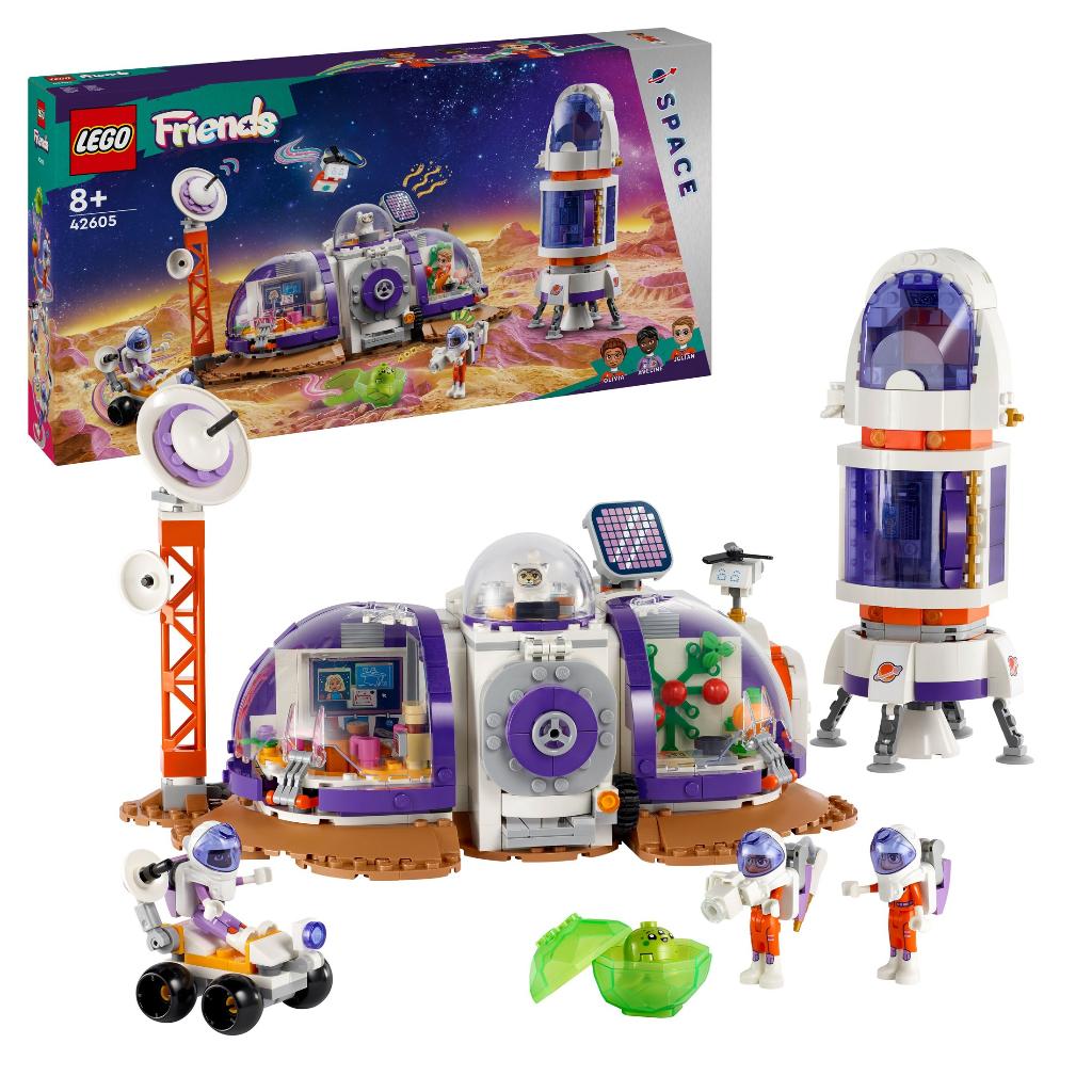 LEGO Friends 42605 Ruimtebasis op Mars & Raket 981dlg Space, Lego, Nieuw, Friends, Ophalen of Verzenden
