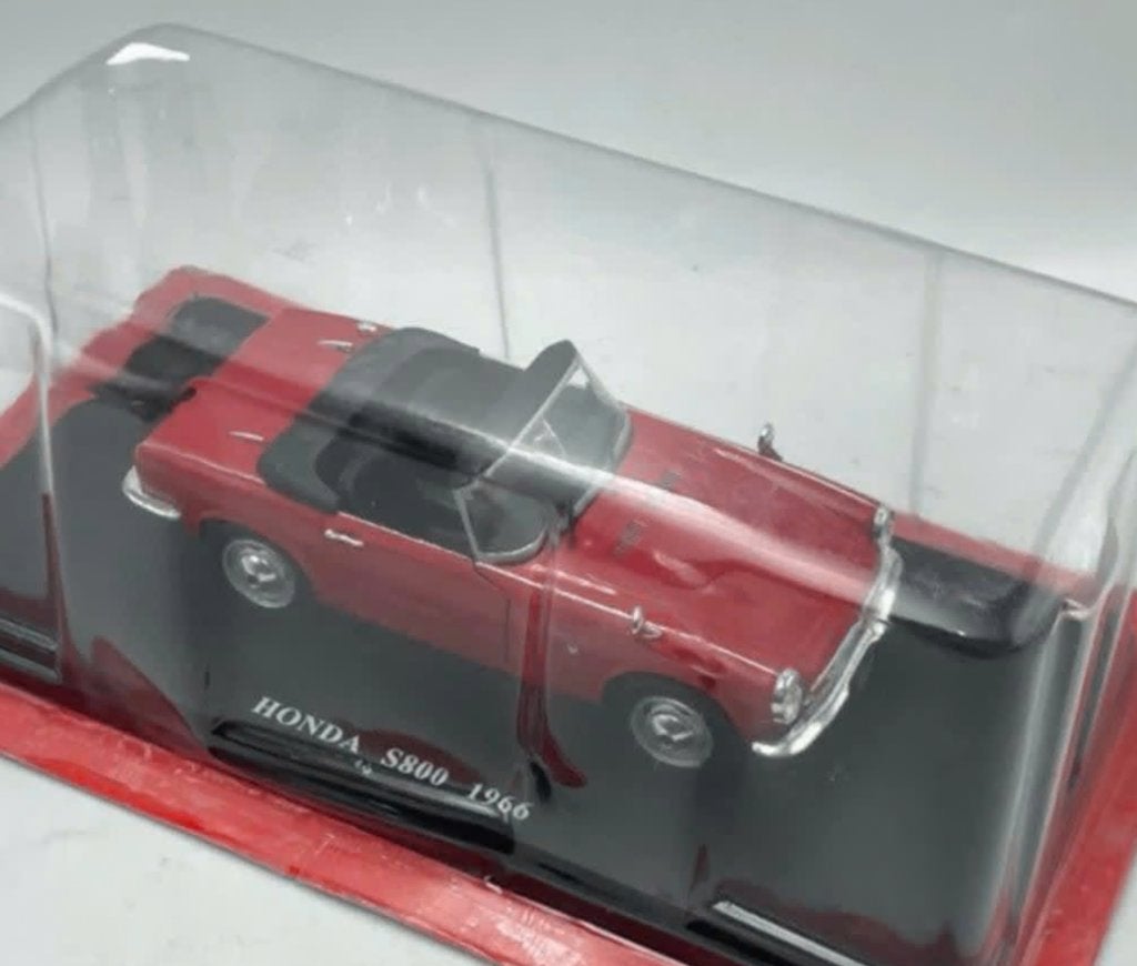 HONDA S800 1966 rood schaal 1/24 Salvat, Hobby en Vrije tijd, Verzenden, Nieuw, Auto, Overige merken