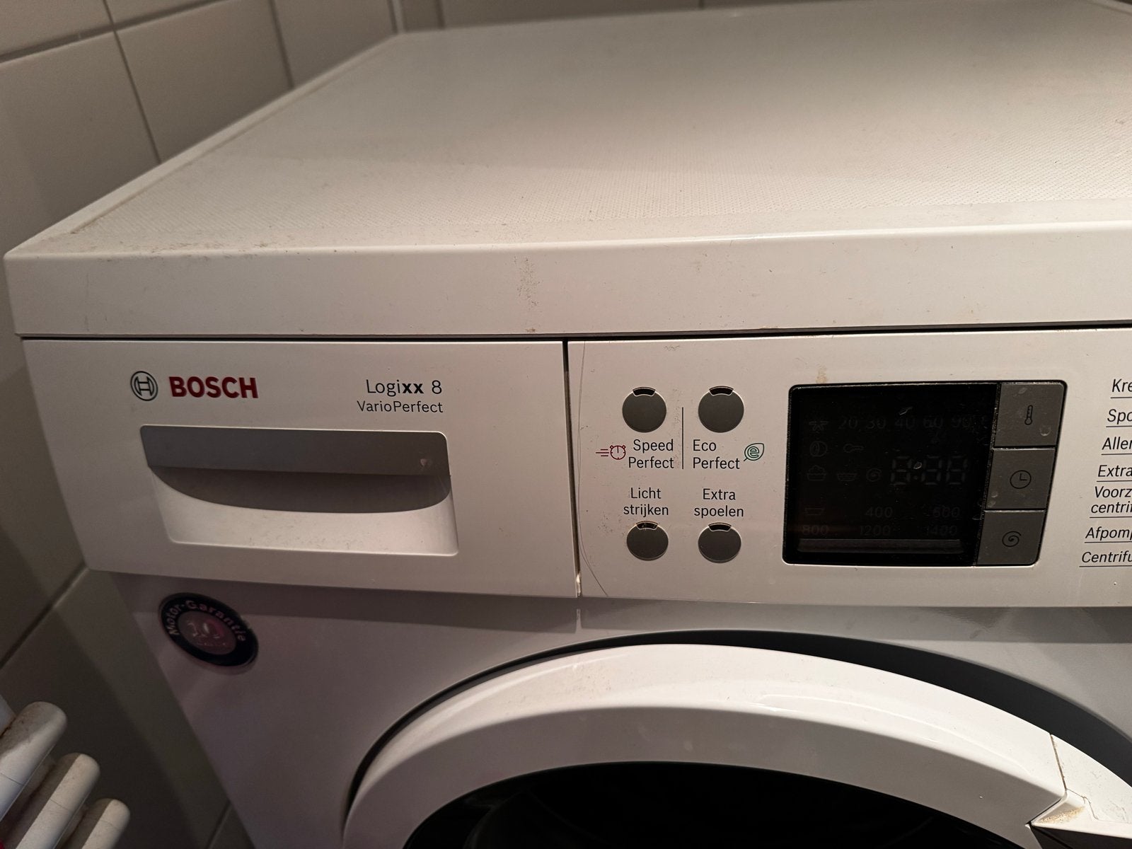 Oud ijzer wasmachine, Ophalen, Gebruikt, IJzer
