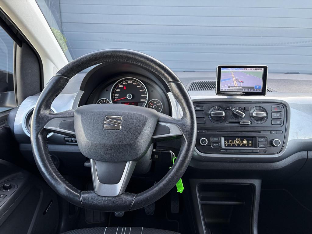 SEAT Mii 1.0 Sport Connect Navi,Airco,Cruise,Pdc,5 Deurs,Lm, Auto's, Seat, Voorwielaandrijving, Stof, Gebruikt, 840 kg