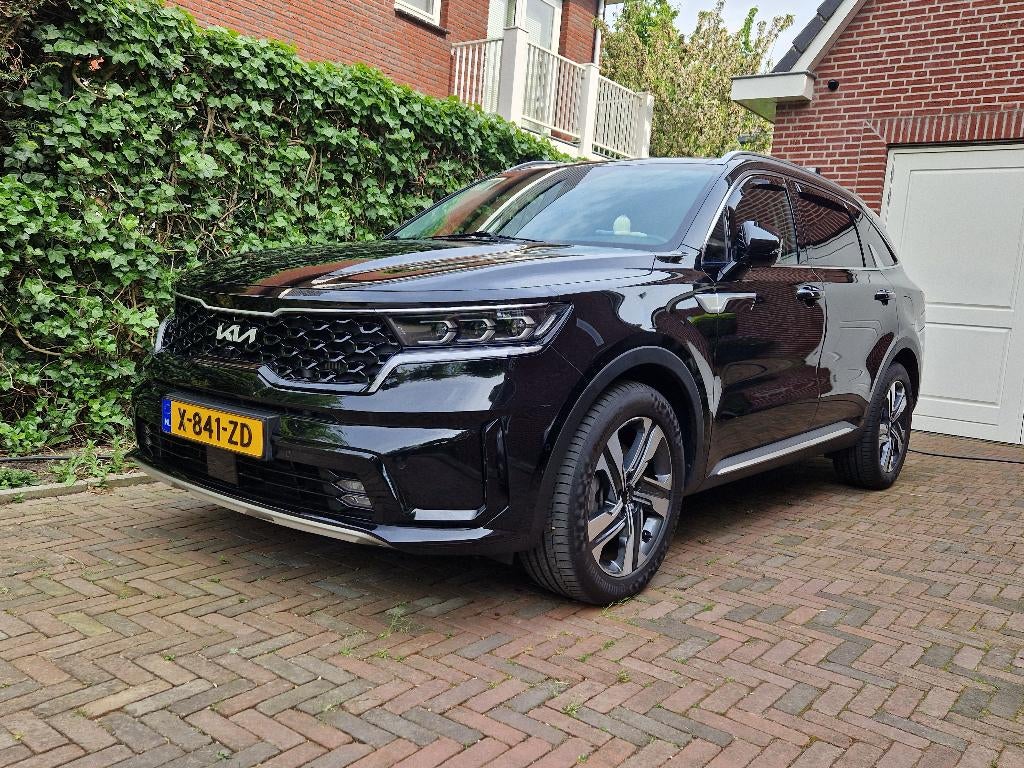 Kia Sorento PHEV ExecutiveLine 2024 NL Auto Garantie, Auto's, Kia, 4 cilinders, 179 pk, 7 stoelen, Zwart