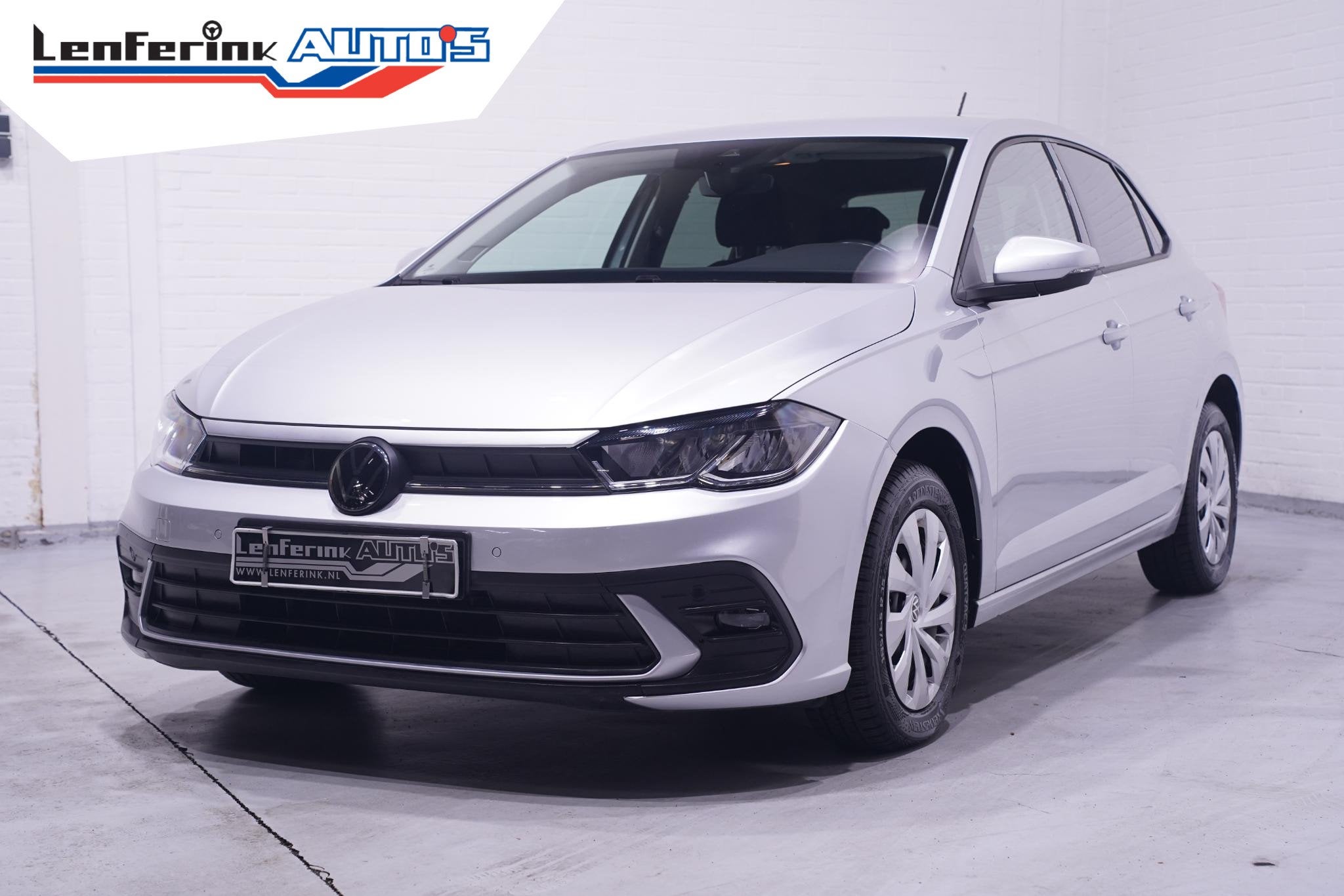 Volkswagen Polo 1.0 TSI Life Navi Stoelverwarming Apple Carp, Stof, Gebruikt, 1072 kg, Lichtsensor