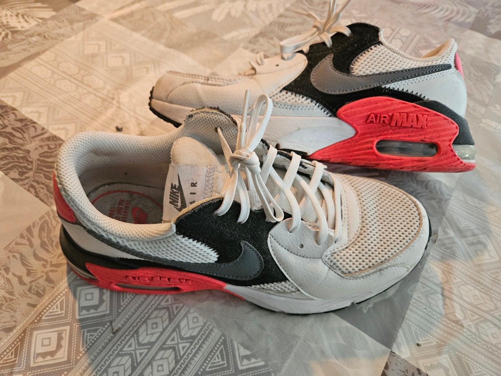 Dames Nike Air Max zwart/wit/grijs/roze, Overige kleuren, Ophalen of Verzenden, Nike air max, Sneakers of Gympen
