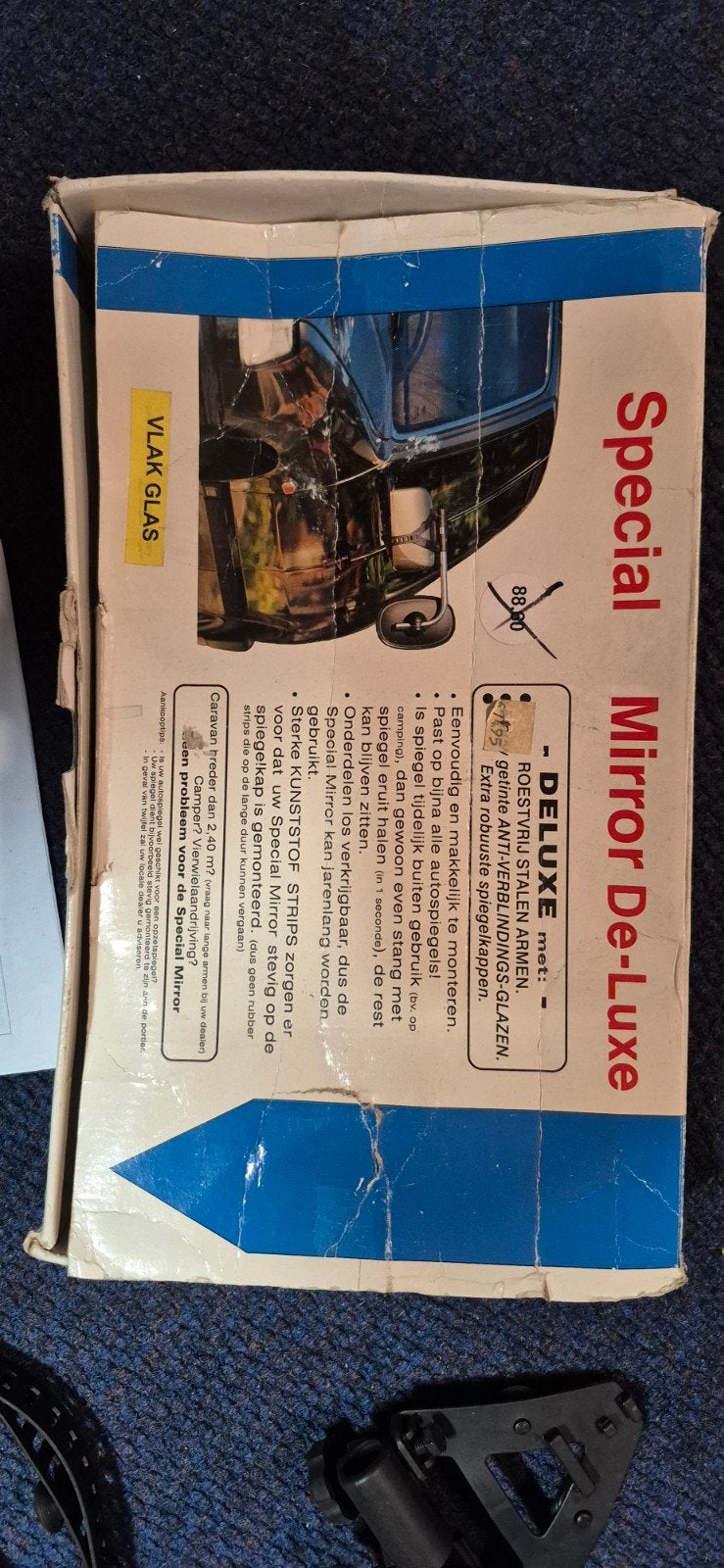 Special Mirror De-Luxe Autospiegels (rijden met caravan), Ophalen of Verzenden, Gebruikt, Universele onderdelen