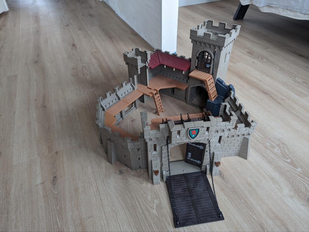 Playmobil Kasteel van de valkenridders, Kinderen en Baby's, Speelgoed | Playmobil, Ophalen, Gebruikt