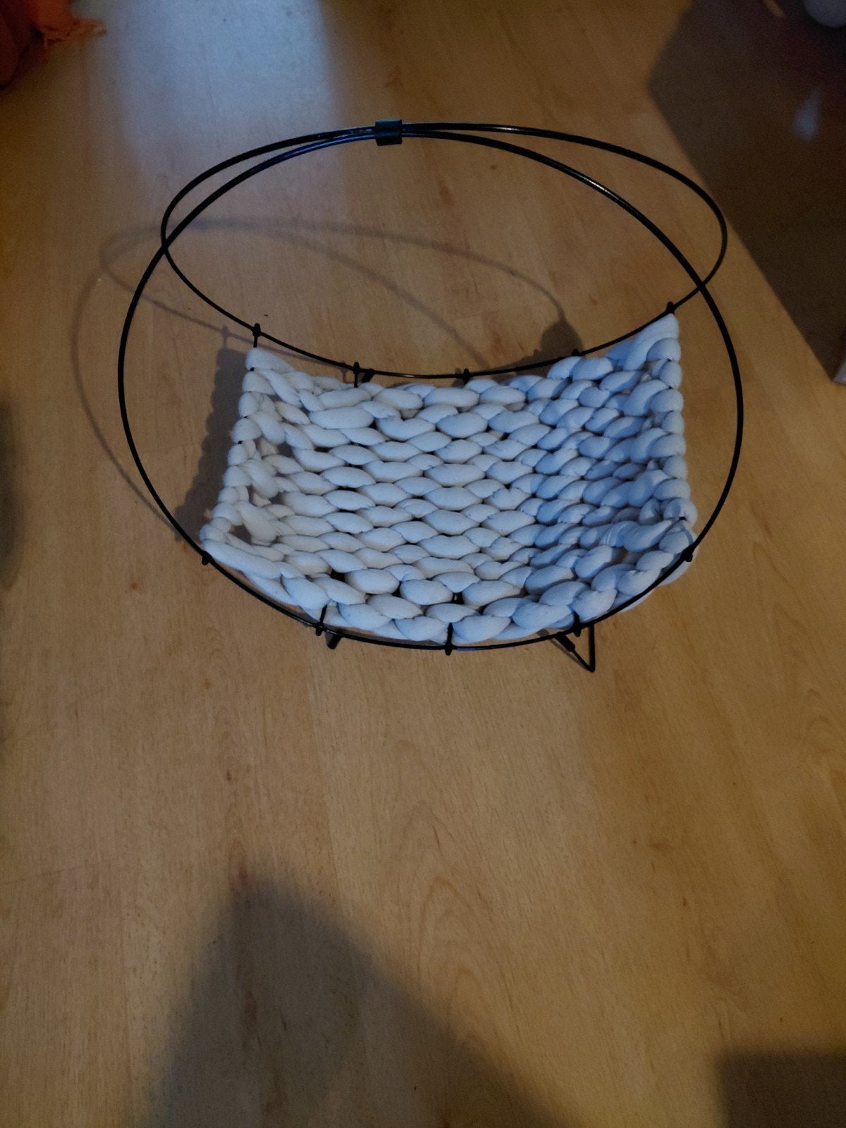 Katten hangmat, Ophalen