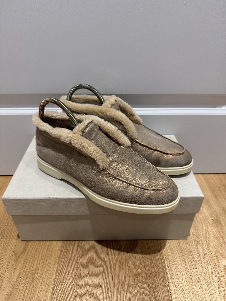 Santoni Detroit Loafers | 38 | (316), Kleding | Dames, Schoenen, Verzenden, Zo goed als nieuw, Santoni, Instappers