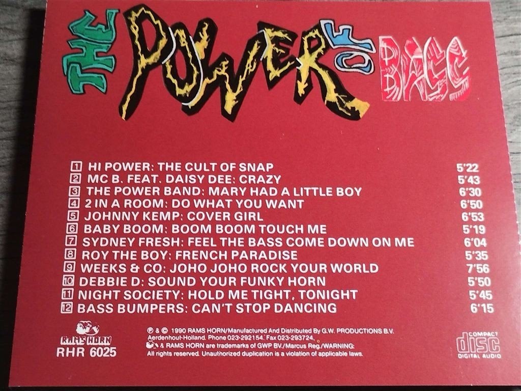 The Power Of Bass, Ophalen of Verzenden, Zo goed als nieuw