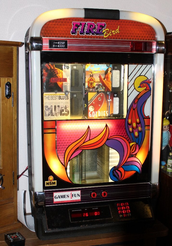 NSM Firebird MP3 jukebox, Ophalen, Gebruikt, 1970 tot heden, Overige merken