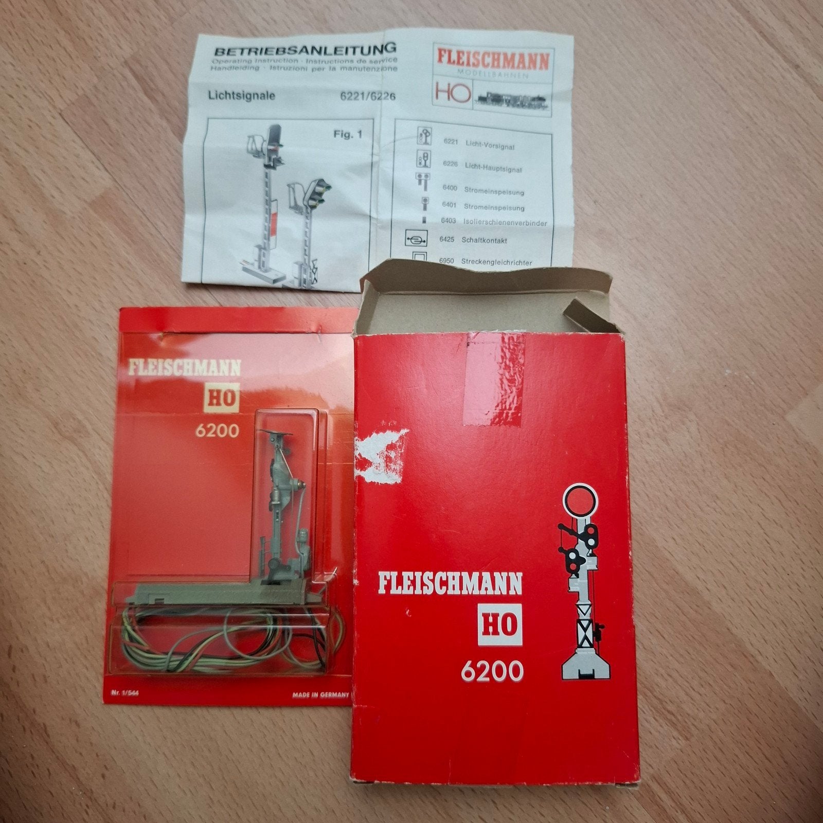 Fleischmann HO 6200 Lichtsignaal - Nieuw in doos, Gelijkstroom, Fleischmann, Overige typen, Nieuw