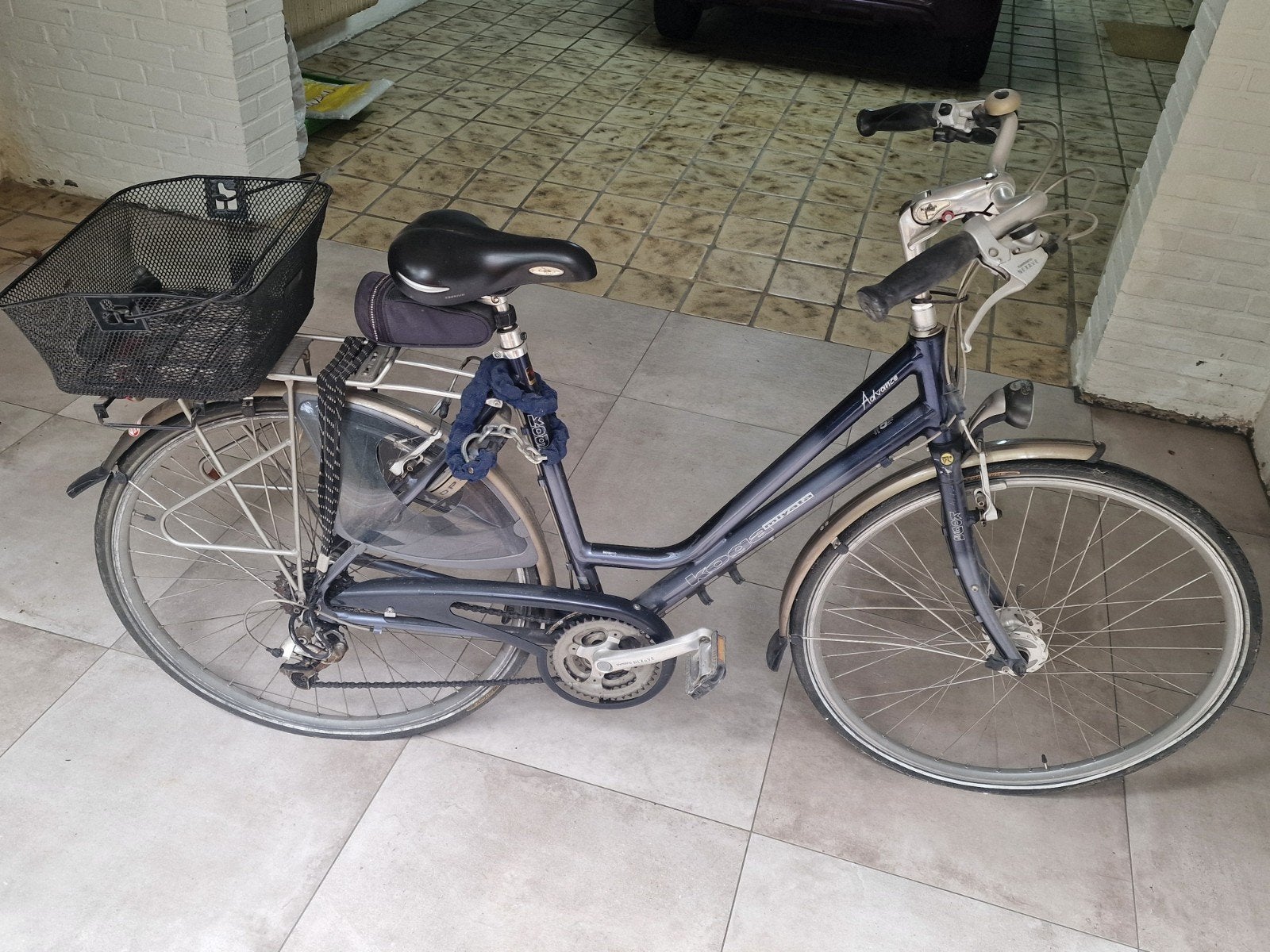 Koga Miyata Advance damesfiets – 21 versnellingen – met mand, Ophalen, Gebruikt, Overige merken, Versnellingen