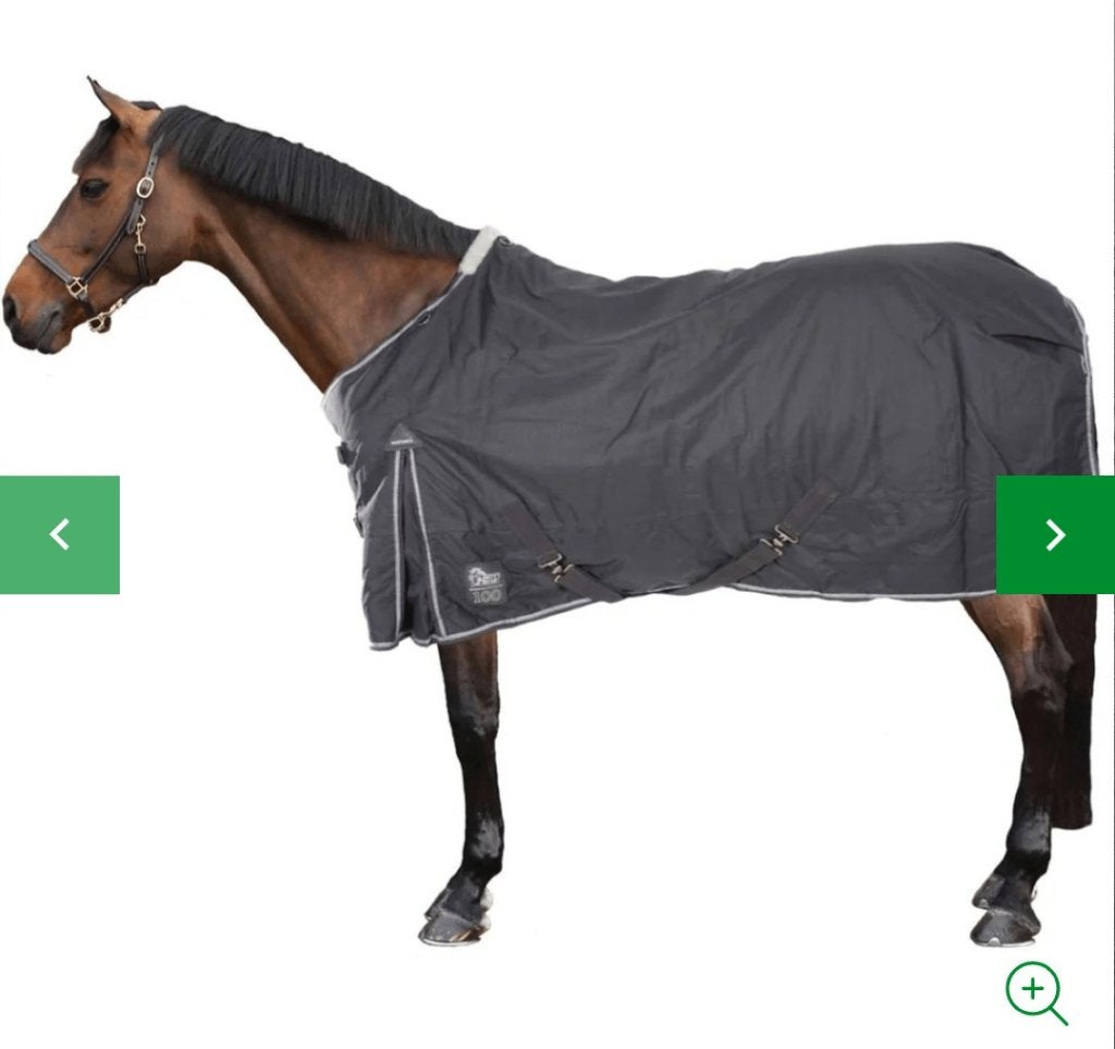 Outdoordeken/ regendeken Thor 100 g 175cm Ebony Harry Horse, 100 g, Cob (M), Nieuw, Ophalen of Verzenden