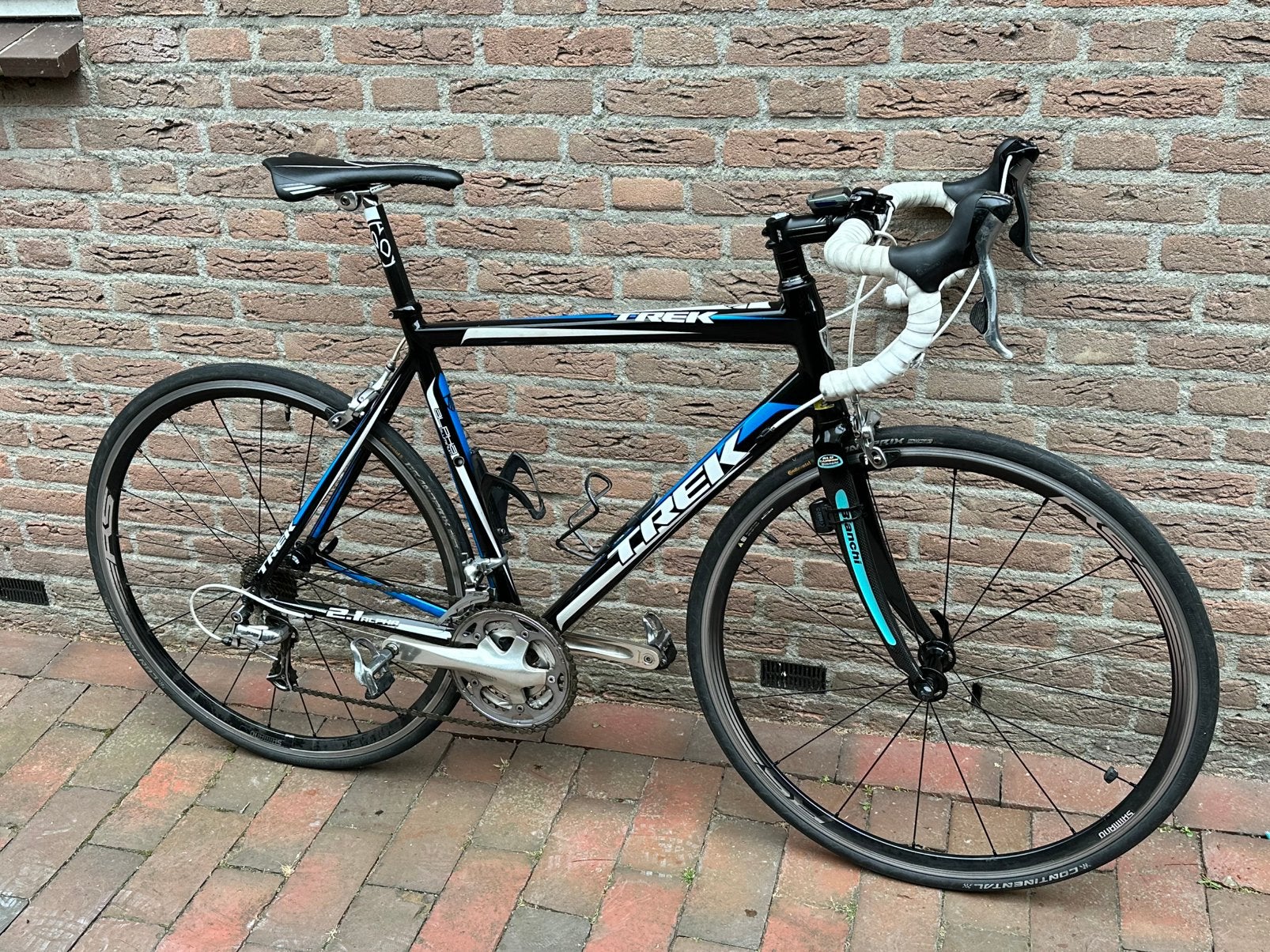 Trek 2.1 Alpha racefiets- 54cm, Aluminium, Zo goed als nieuw, Meer dan 20 versnellingen, 53 tot 57 cm