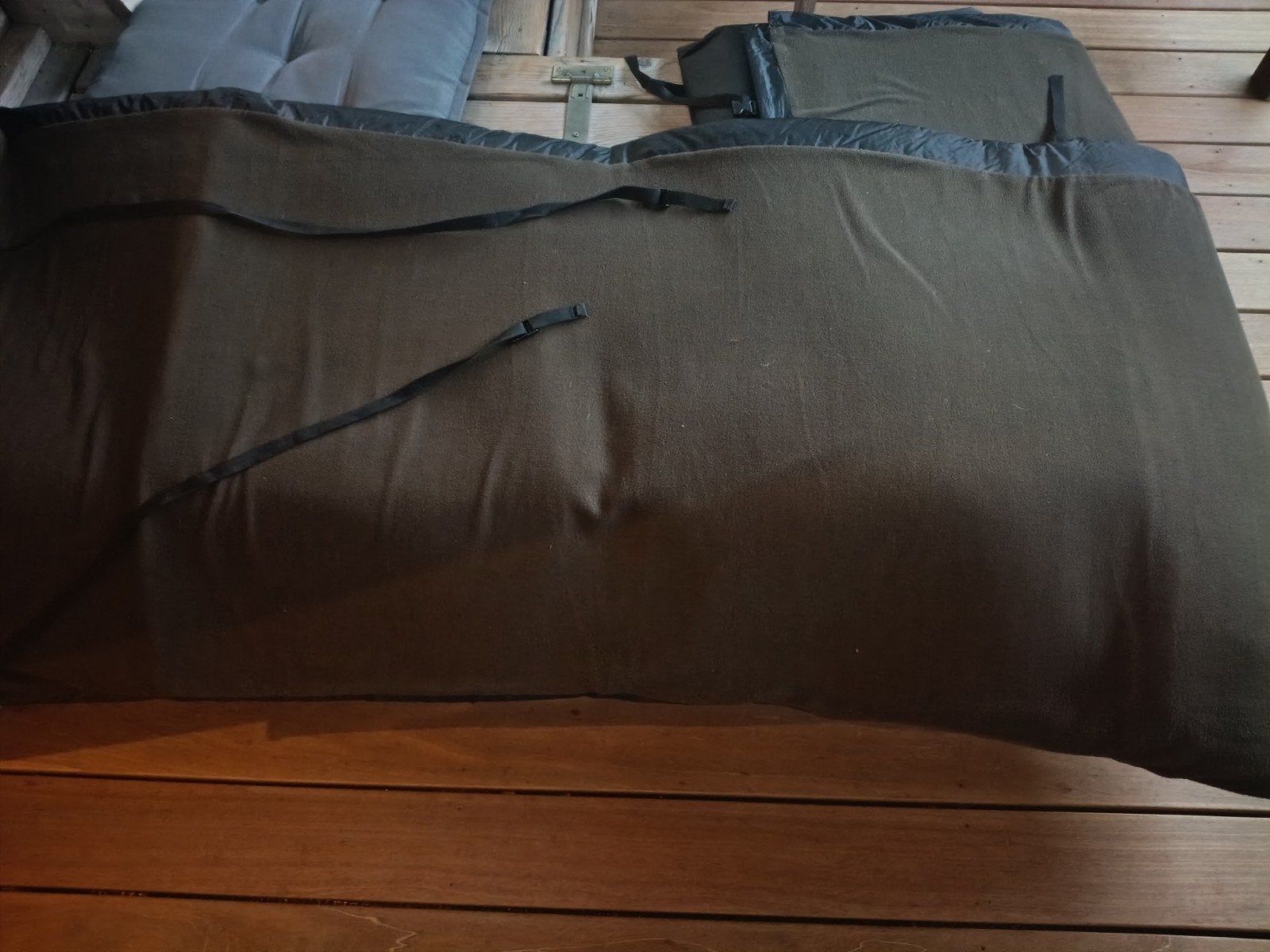 Human Comfort slaapmat hoes 205x76x10, Ophalen of Verzenden, Gebruikt, 1-persoons