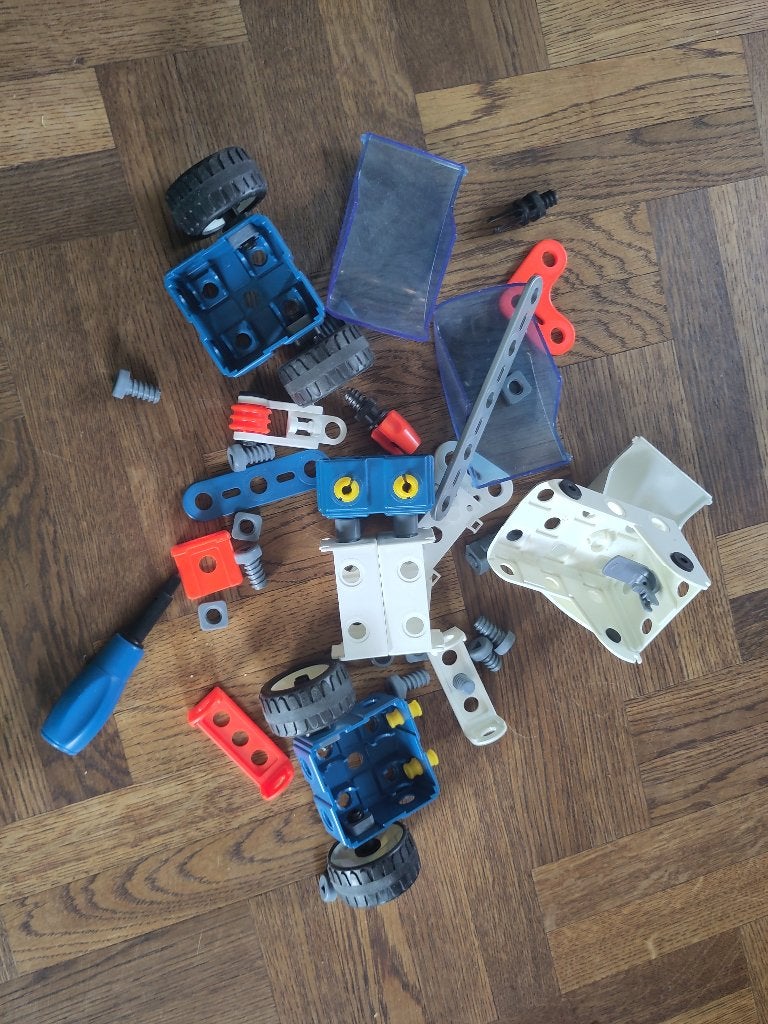 Plastic meccano, Ophalen, Gebruikt, Overige merken