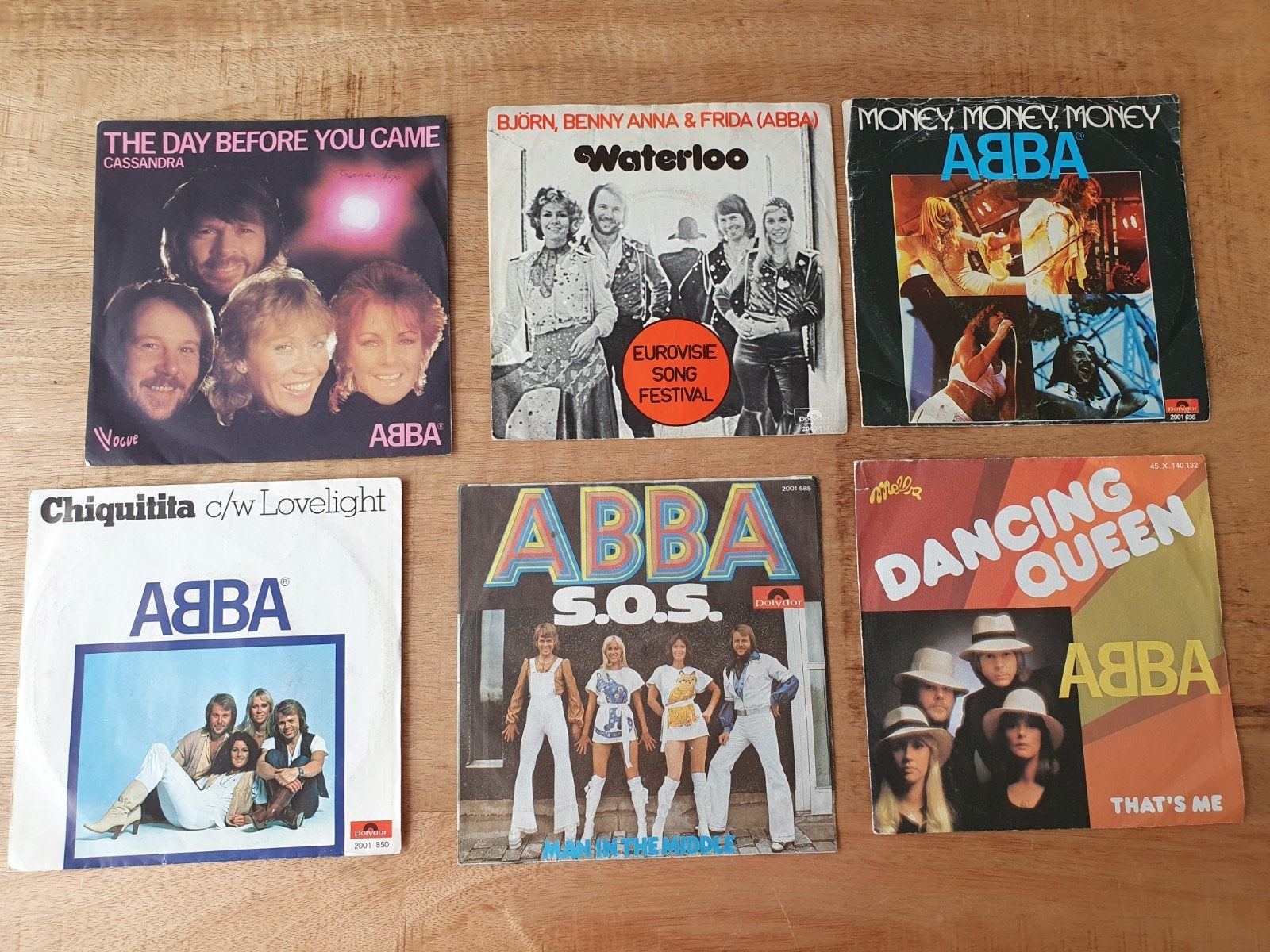 ABBA singles vinyl, Ophalen of Verzenden