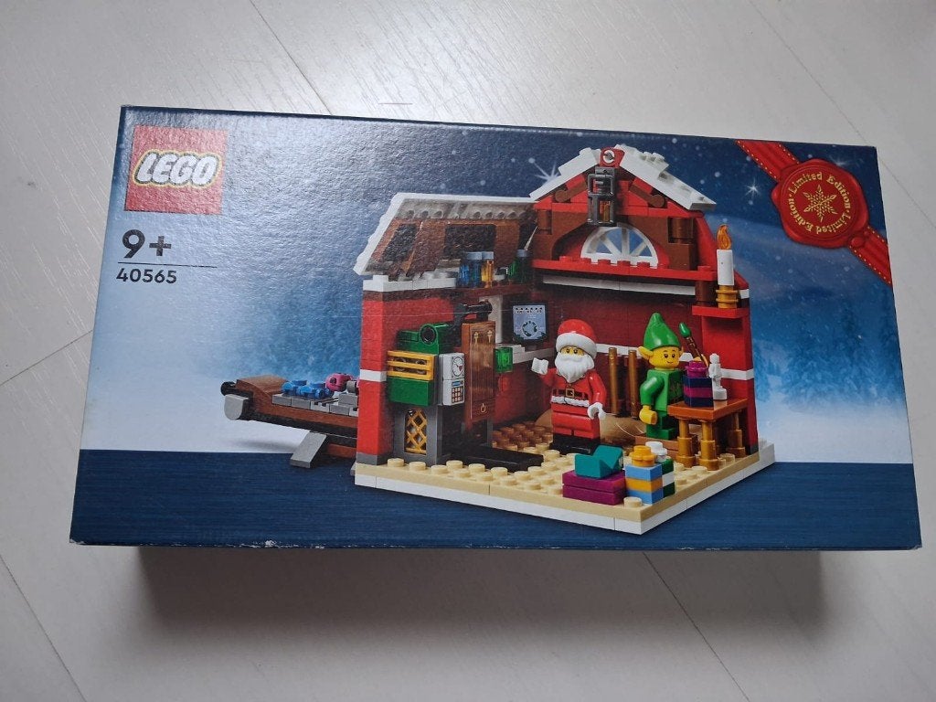 LEGO 40565 Winter Village: Werkplaats van de Kerstman, Overige thema's, Lego, Nieuw, Ophalen of Verzenden