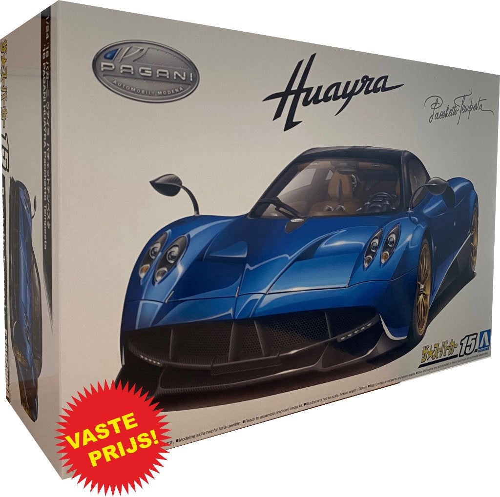Pagani Huayra Pacchetto Tempesta (Aoshima 06238) 1/24, Overige merken, Auto, Groter dan 1:32, Nieuw