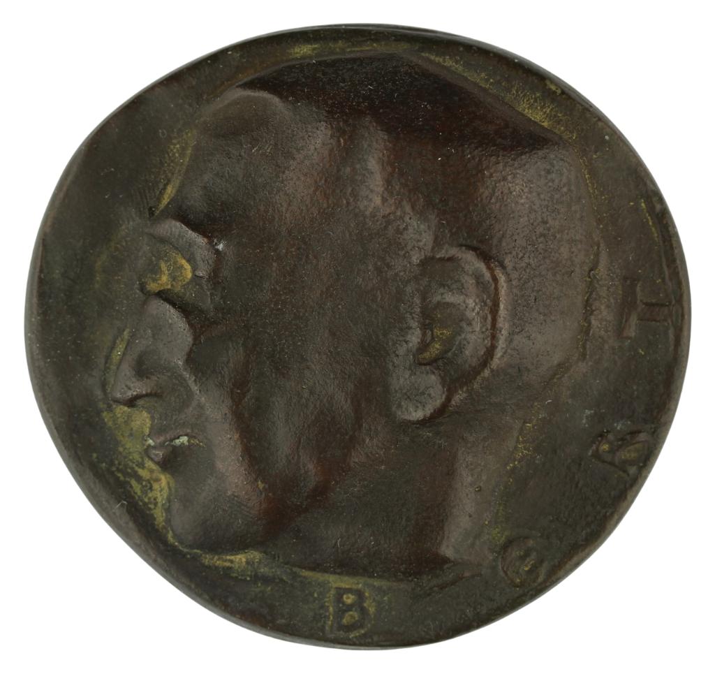 Ontwerp VPK 1978 Geer Steyn : Bertolt Brecht, Verzenden, Brons, Nederland
