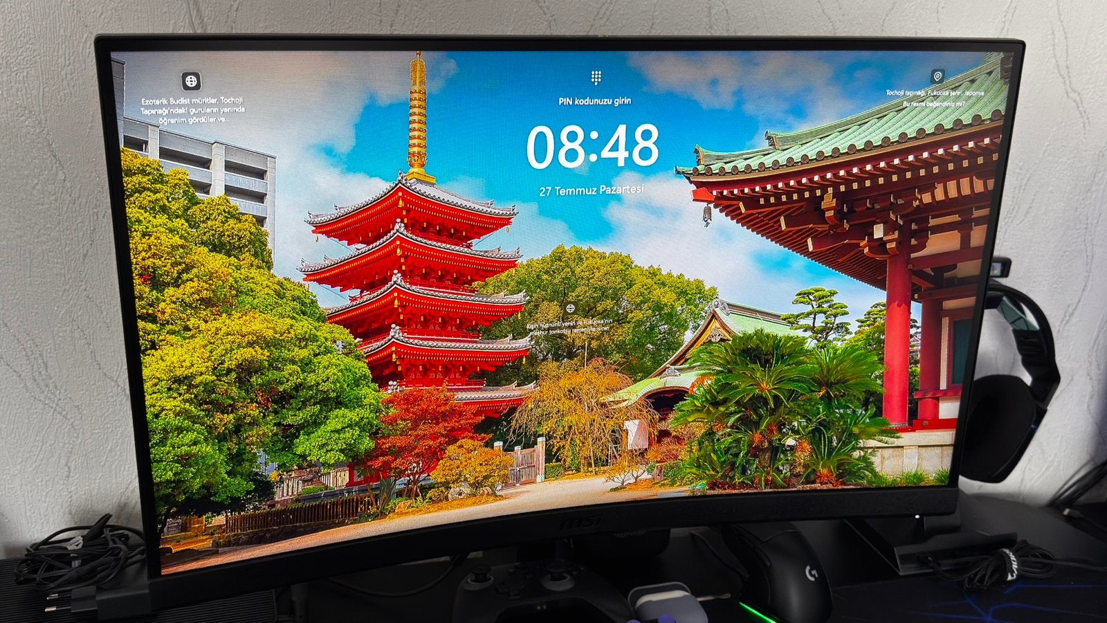 MSI G27C4 E2 Monitor, Curved, Full HD, Ophalen of Verzenden, Zo goed als nieuw