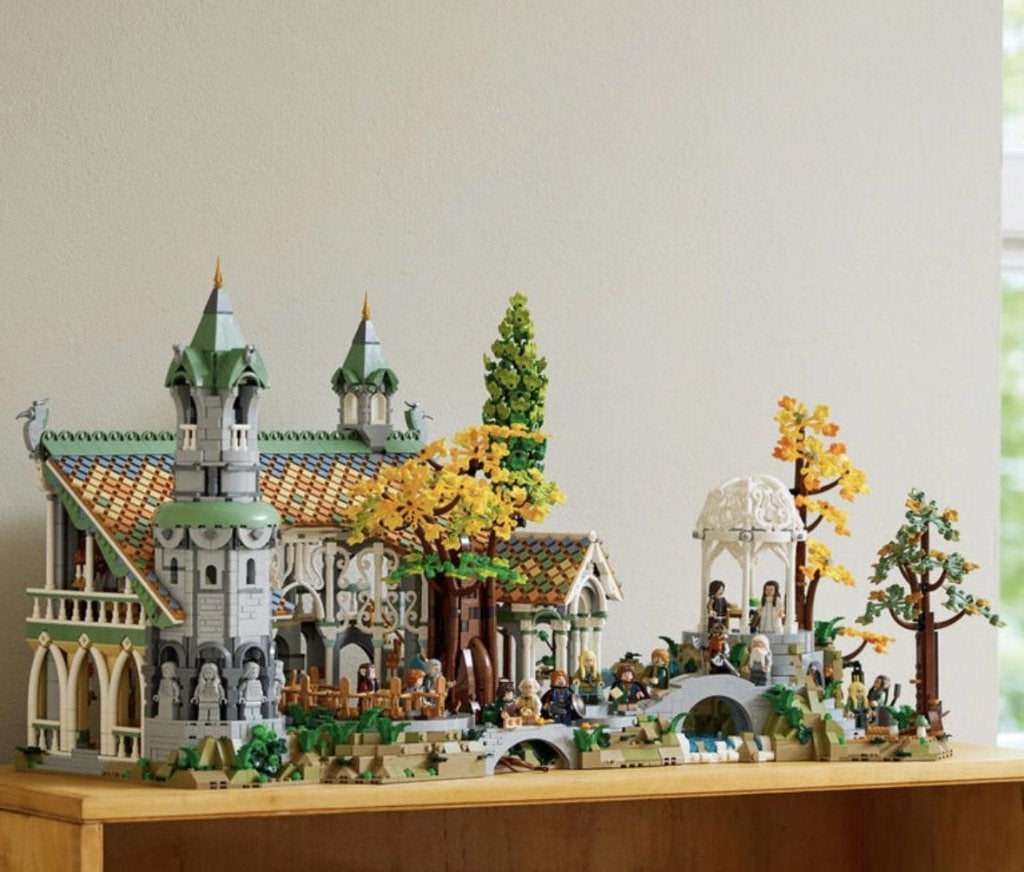 Rivendell Lego 10316, Overige thema's, Lego, Ophalen of Verzenden, Zo goed als nieuw