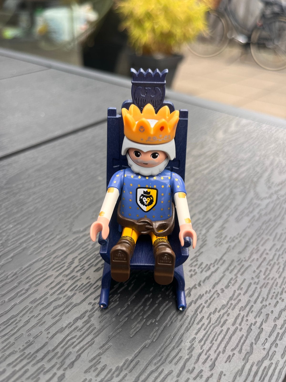 Playmobil Koning op troon - Ridderfiguur, Ophalen of Verzenden, Zo goed als nieuw, Jongen of Meisje