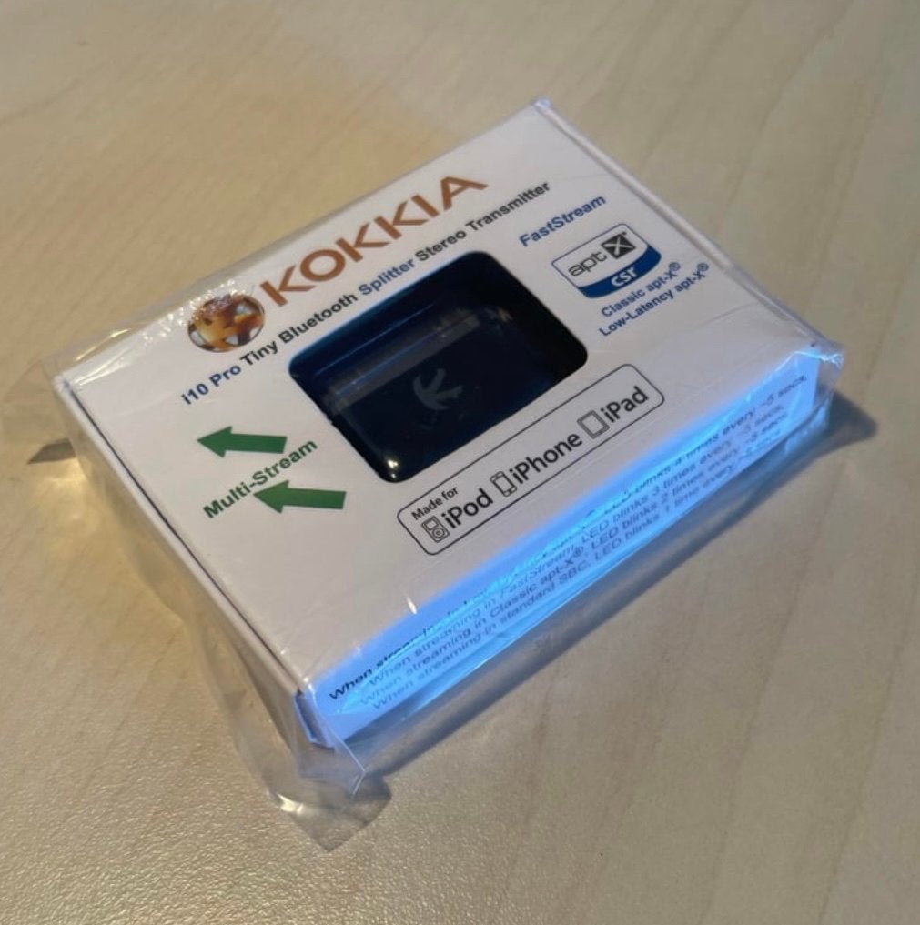 Kokkia i10 Pro Bluetooth Adapter voor iPod/iPhone/iPad, Ophalen of Verzenden, Nieuw, Overige typen, Classic of Photo