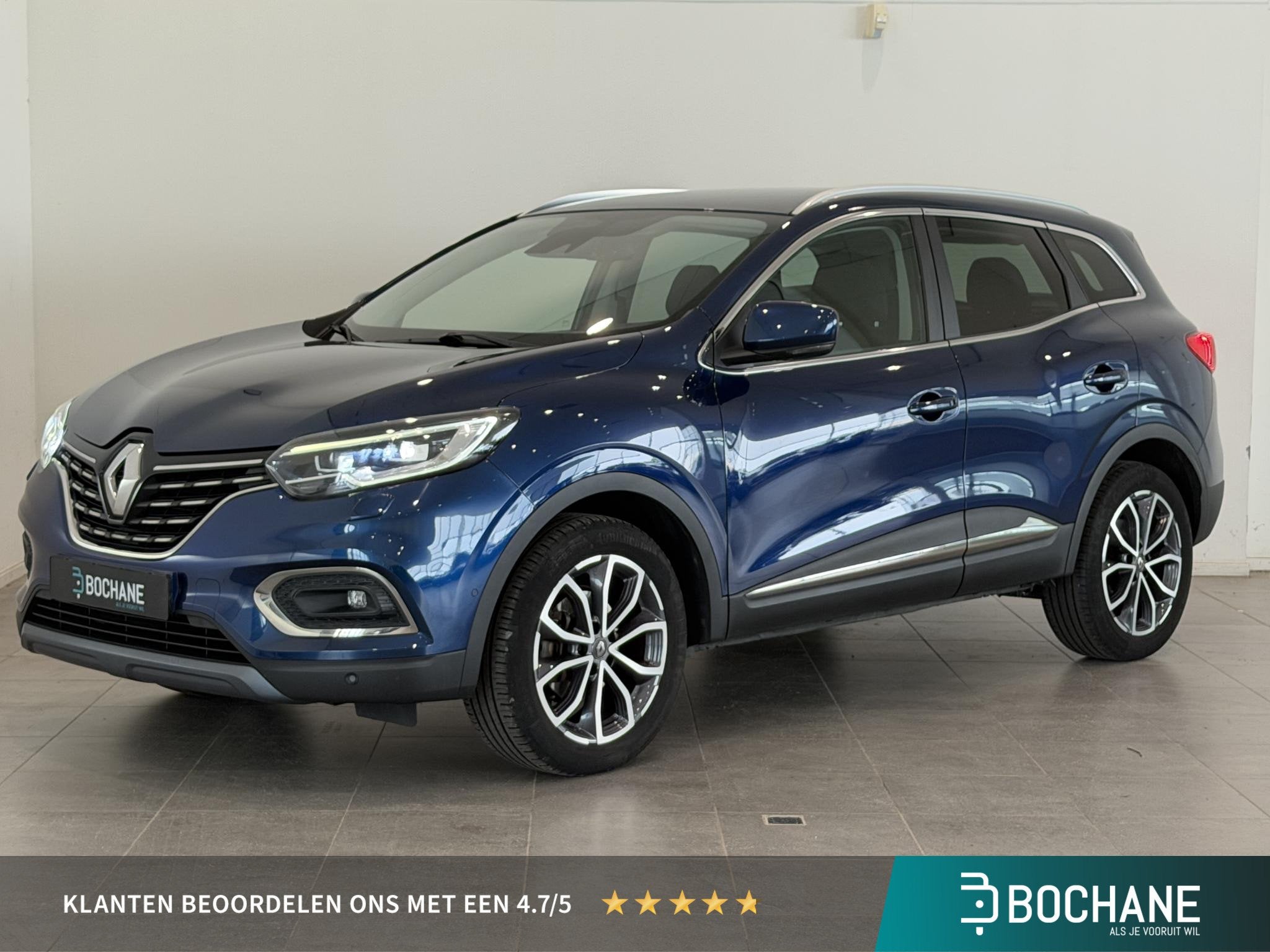 Renault Kadjar 1.3 TCe 140 Intens | Dodehoek Detectie | Stoe, Auto's, Kadjar, Gebruikt, 4 cilinders, Blauw