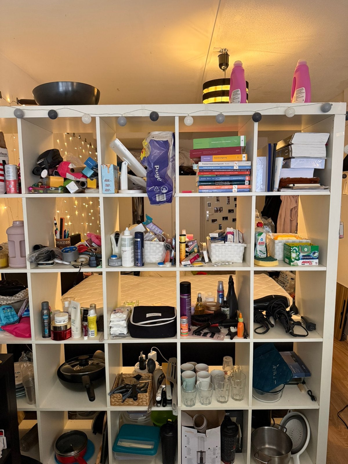 Ikea kallax kast 25 vakken, Huis en Inrichting, Ophalen, Gebruikt