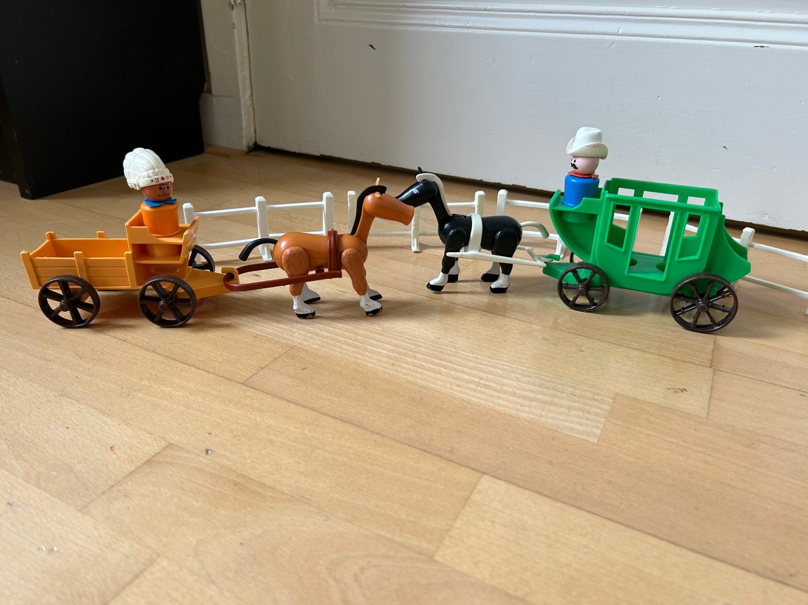 Vintage Fisher Price 1982 Western, Verzamelen, Speelgoed, Ophalen of Verzenden, Gebruikt