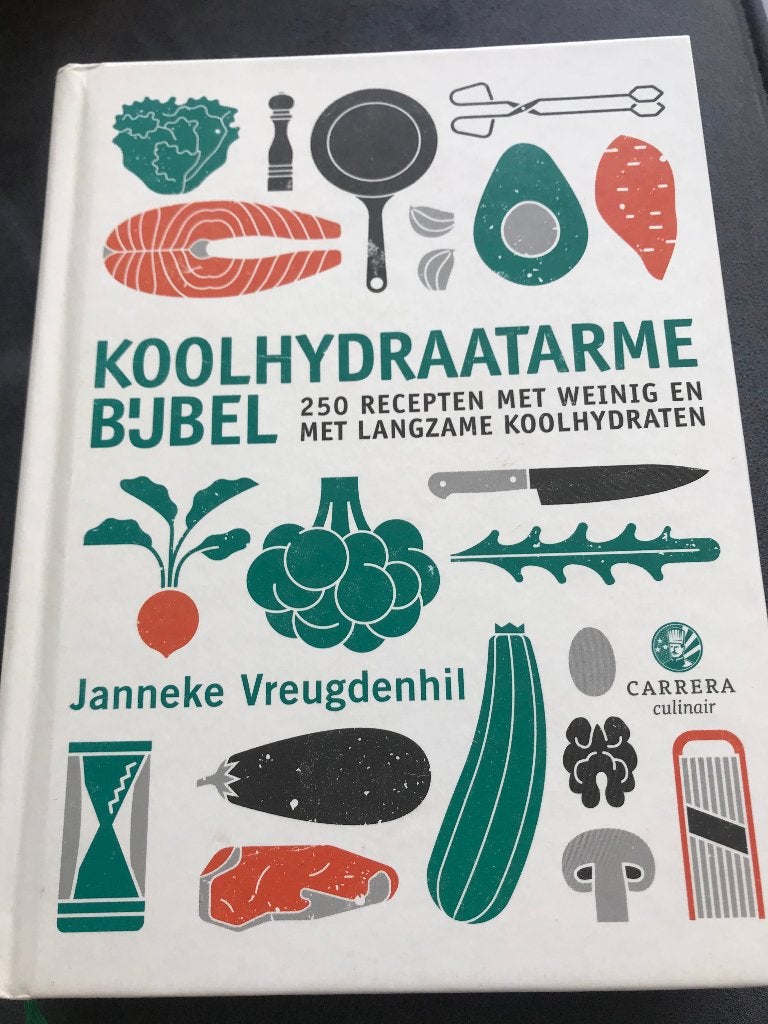 koolhydraatarme bijbel aangeboden, Boeken, Kookboeken, Hoofdgerechten, Gezond koken, Ophalen of Verzenden, Zo goed als nieuw