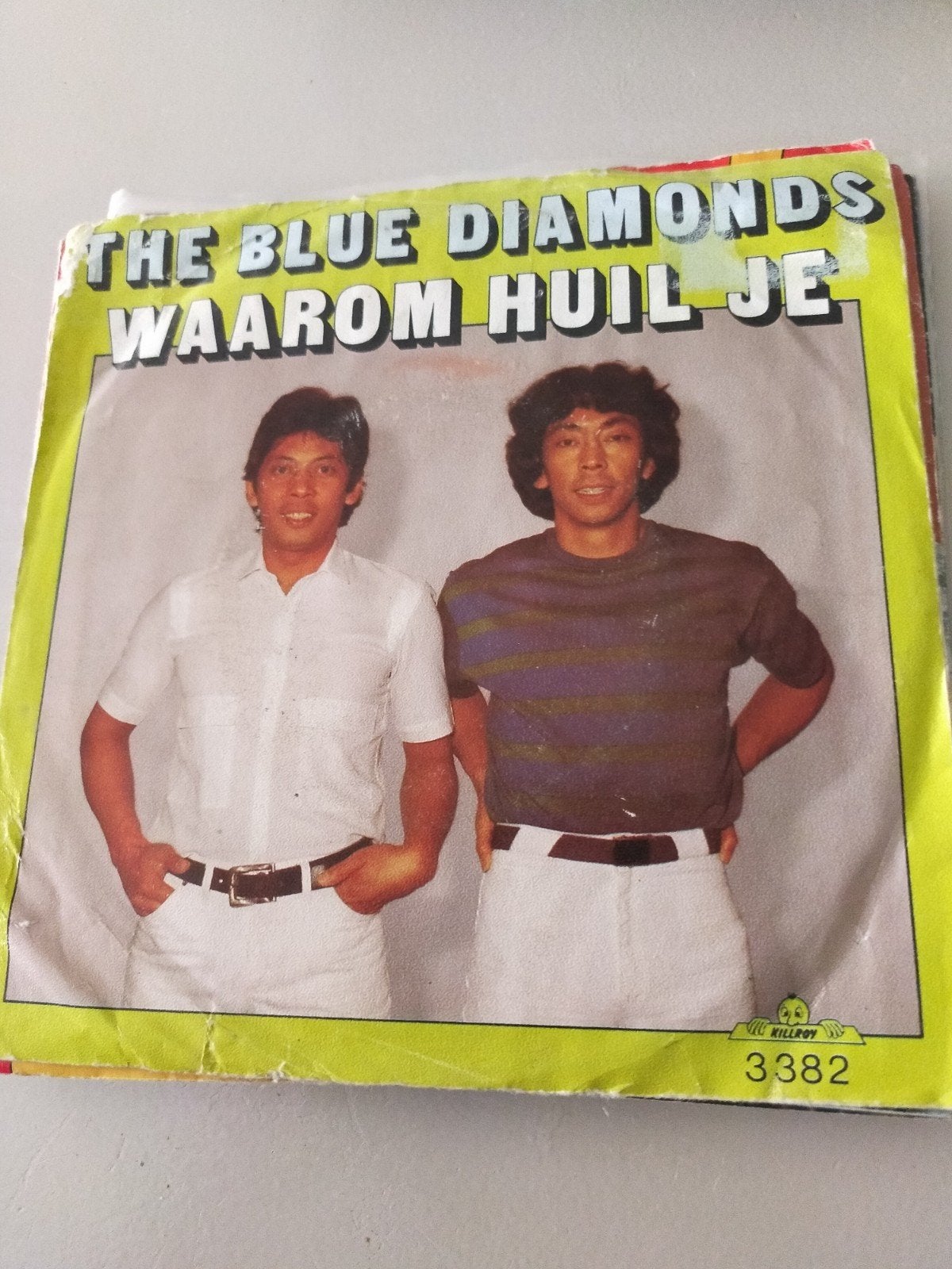 The Blue Diamonds , waarom huil je, Ophalen of Verzenden, Zo goed als nieuw, Nederlandstalig
