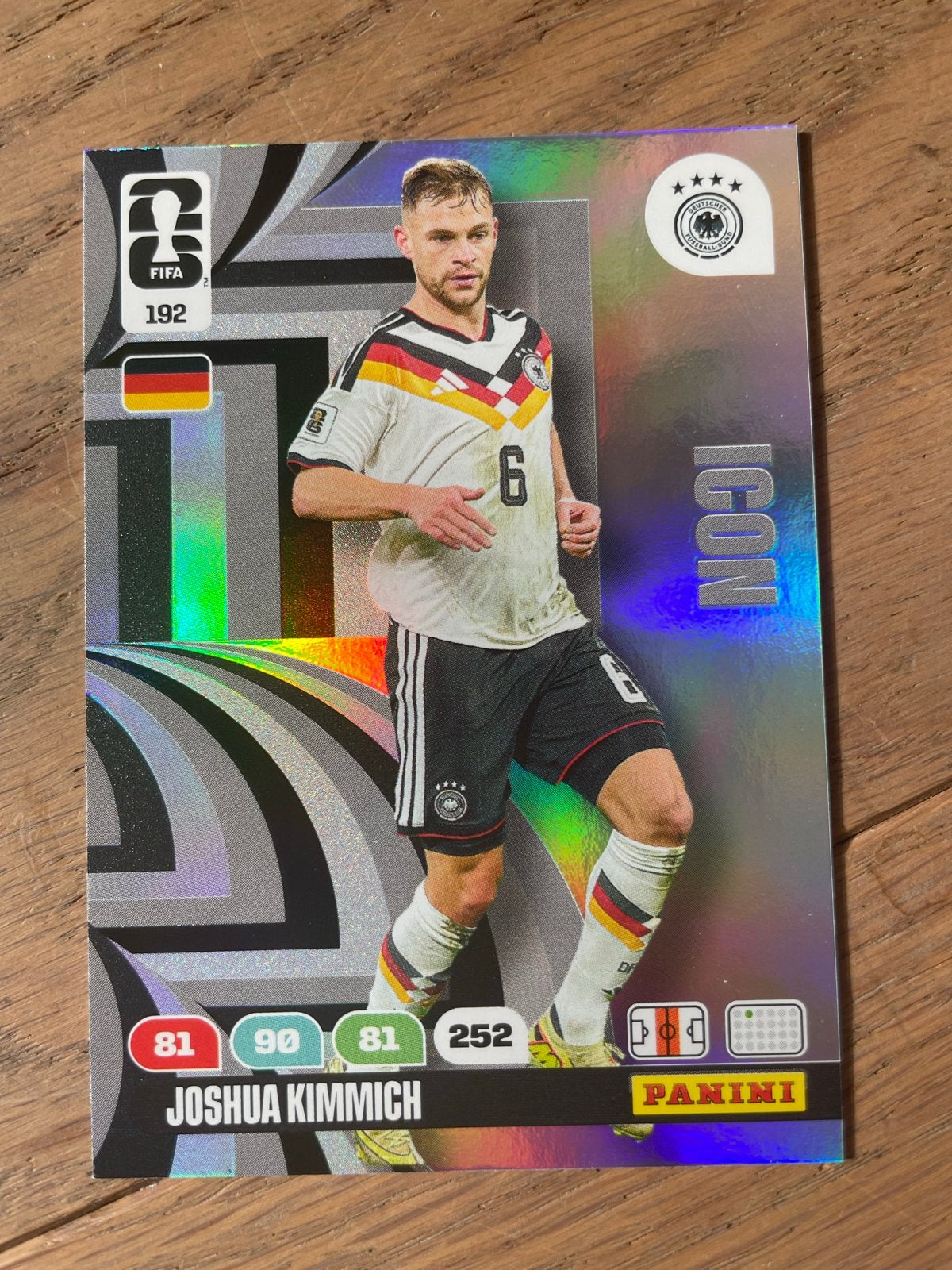 Panini FIFA 365 Adrenalyn XL 2023 Joshua Kimmich Icon, Verzenden, Zo goed als nieuw, Buitenlandse clubs, Spelerskaart