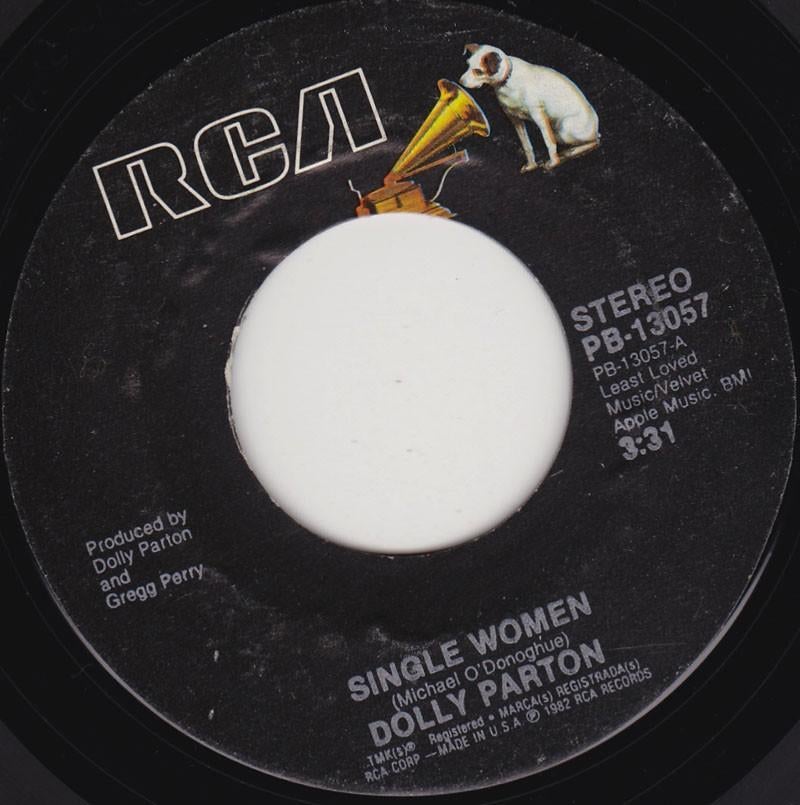 Dolly Parton - Single Women 7", Cd's en Dvd's, Vinyl Singles, Ophalen of Verzenden, Zo goed als nieuw, 7 inch, Country en Western