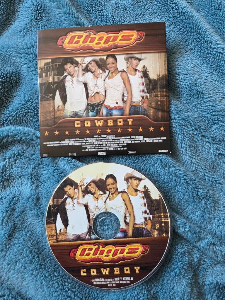 Ch!pz - Cowboy CD Single chipz, Cd's en Dvd's, Cd Singles, Zo goed als nieuw, Kinderen en Jeugd, 1 single, Maxi-single, Ophalen of Verzenden