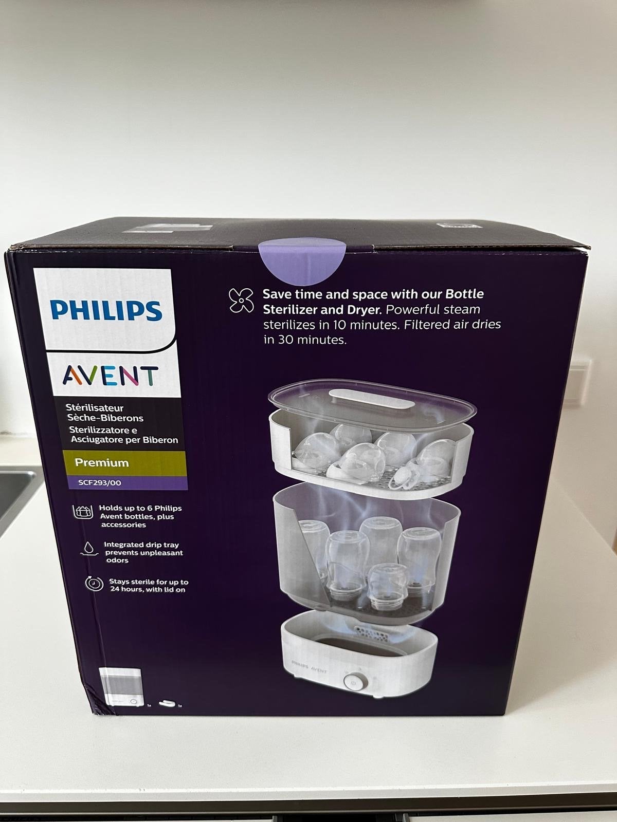 Foto 2 van Philips Avent Premium Sterilisator en Droger SCF293/00 NIEUW