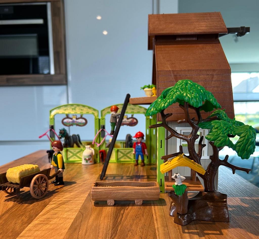 Playmobil 70118 Paardenstal, Ophalen of Verzenden, Gebruikt, Complete set