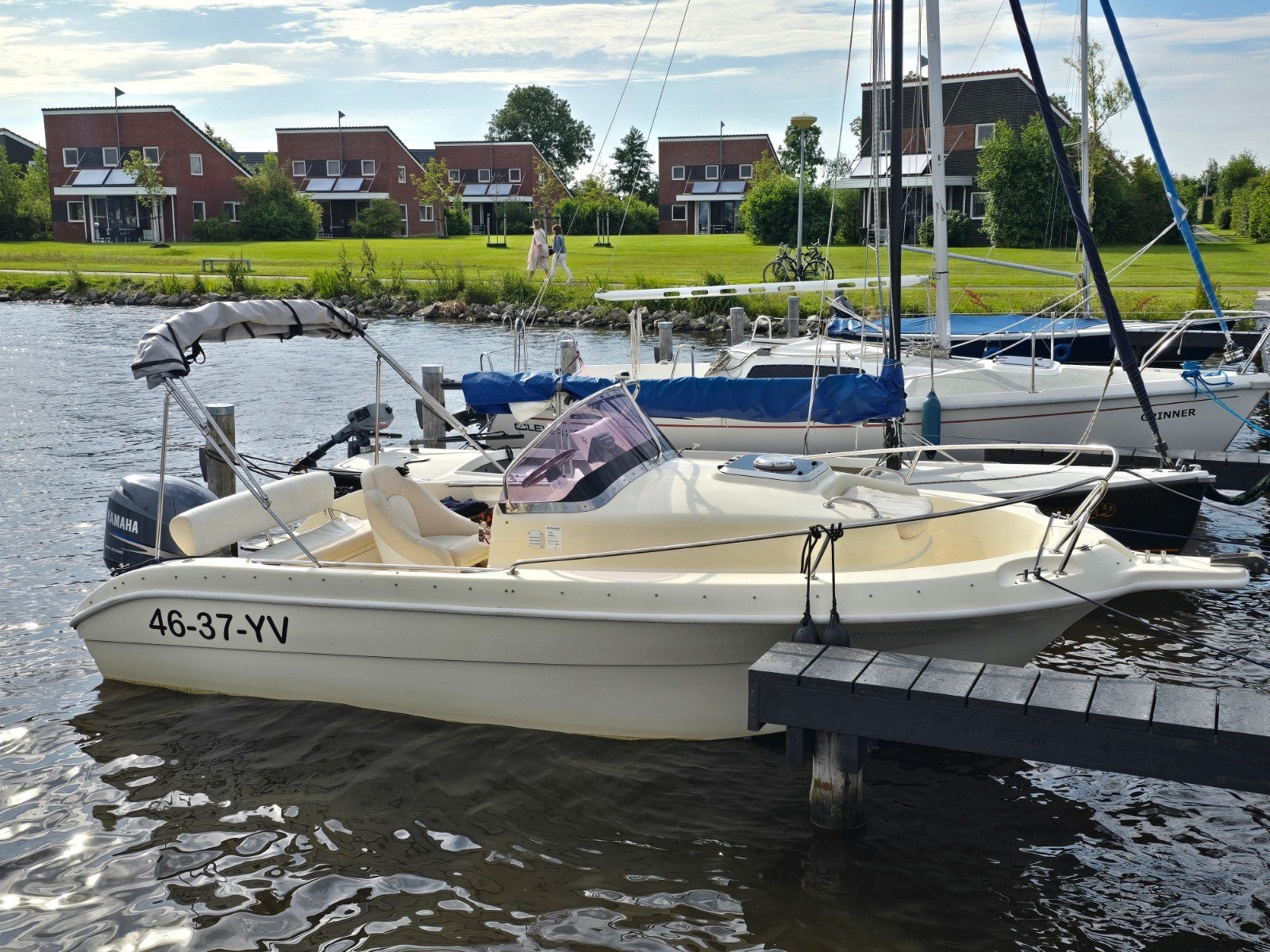 Janmor J580 (2011) | Yamaha 115 PK | Compleet | Vaarklaar, Watersport en Boten, Ophalen, Overige merken, Viertaktmotor, Zo goed als nieuw