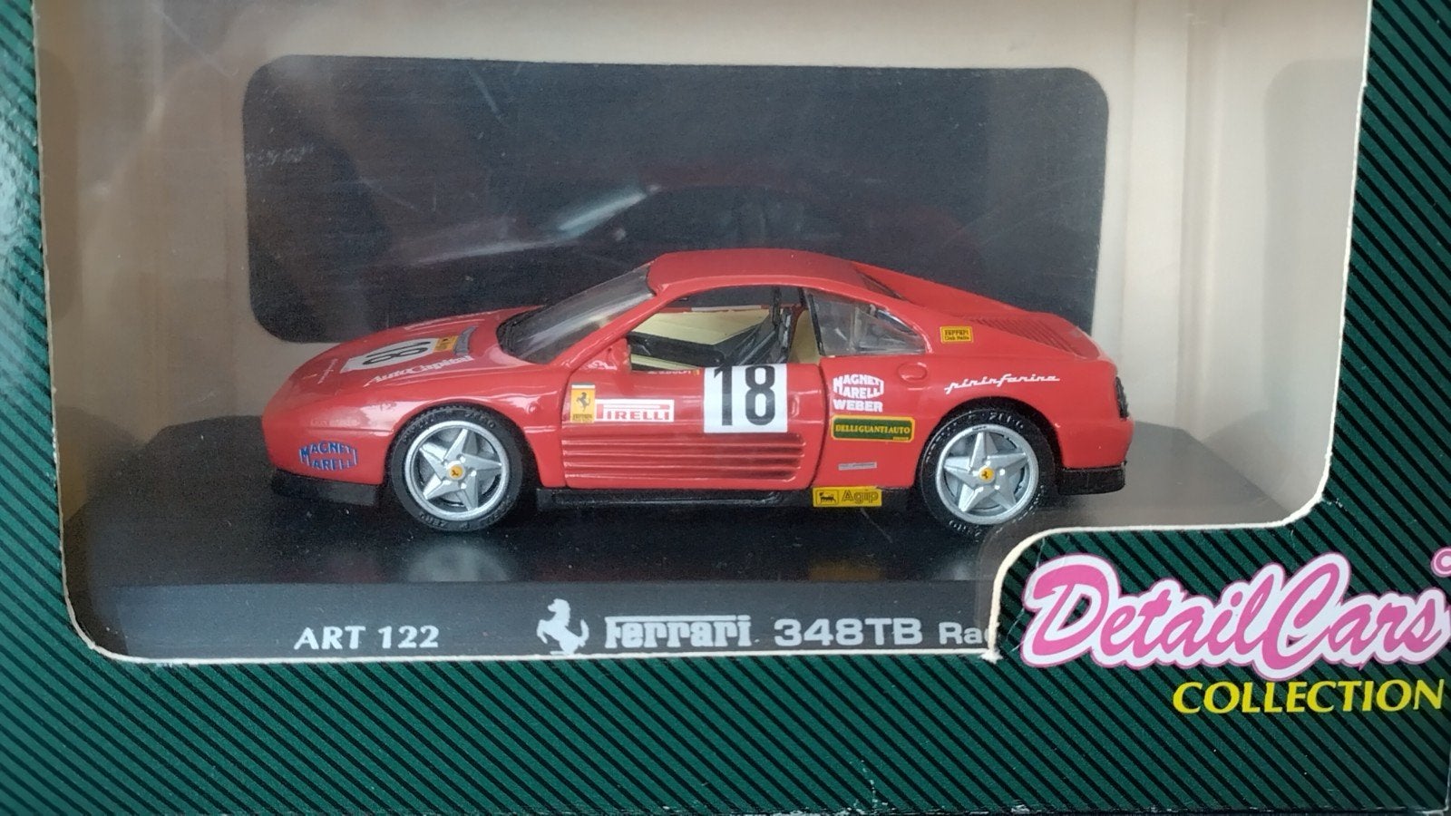 Ferrari 348 TB Challenge 1:43 Detailcars Pol, Overige merken, Auto, Verzenden, .