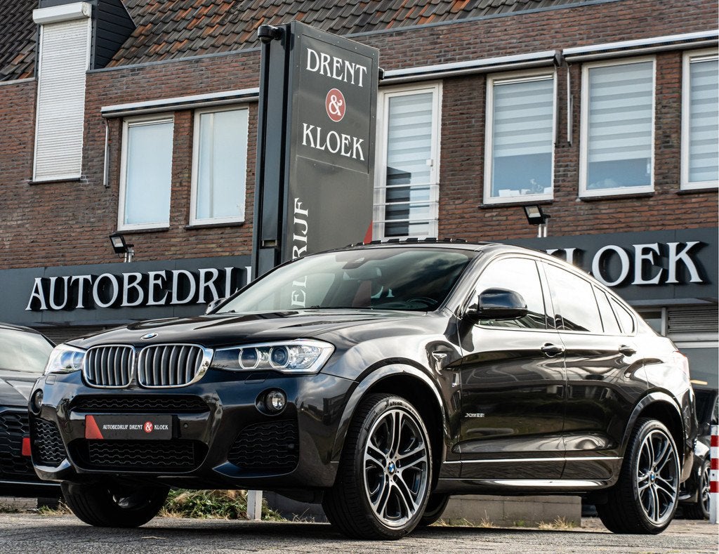 BMW X4 xDrive28i High Exe M-Sport ORG NL PANO HUD ELEK TREKH, Auto's, BMW, Automaat, Gebruikt, Euro 6, 4 cilinders