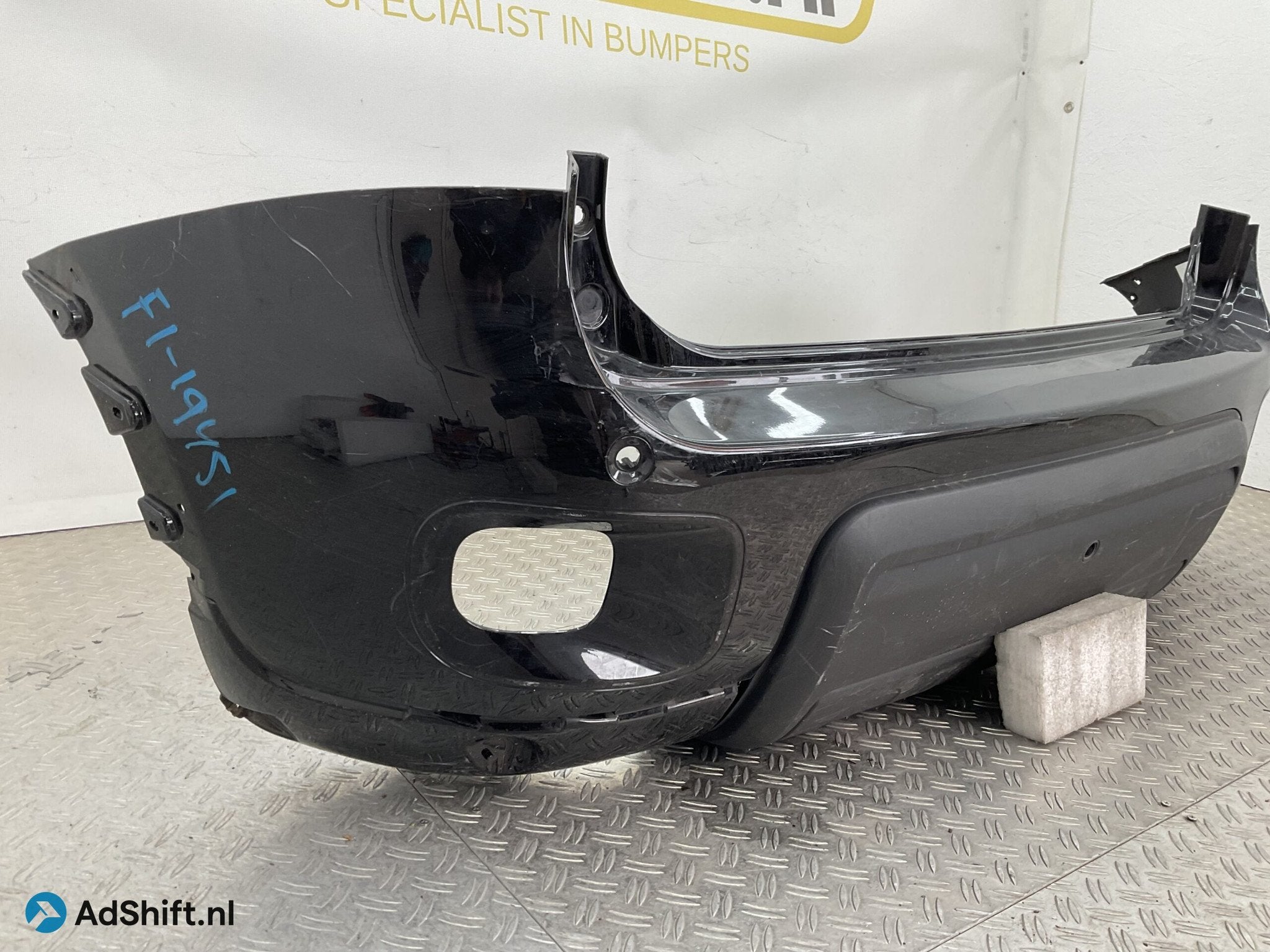 Bumper Fiat Panda 3 III 11- 735521361 Achterbumper F1-19451, Bumper