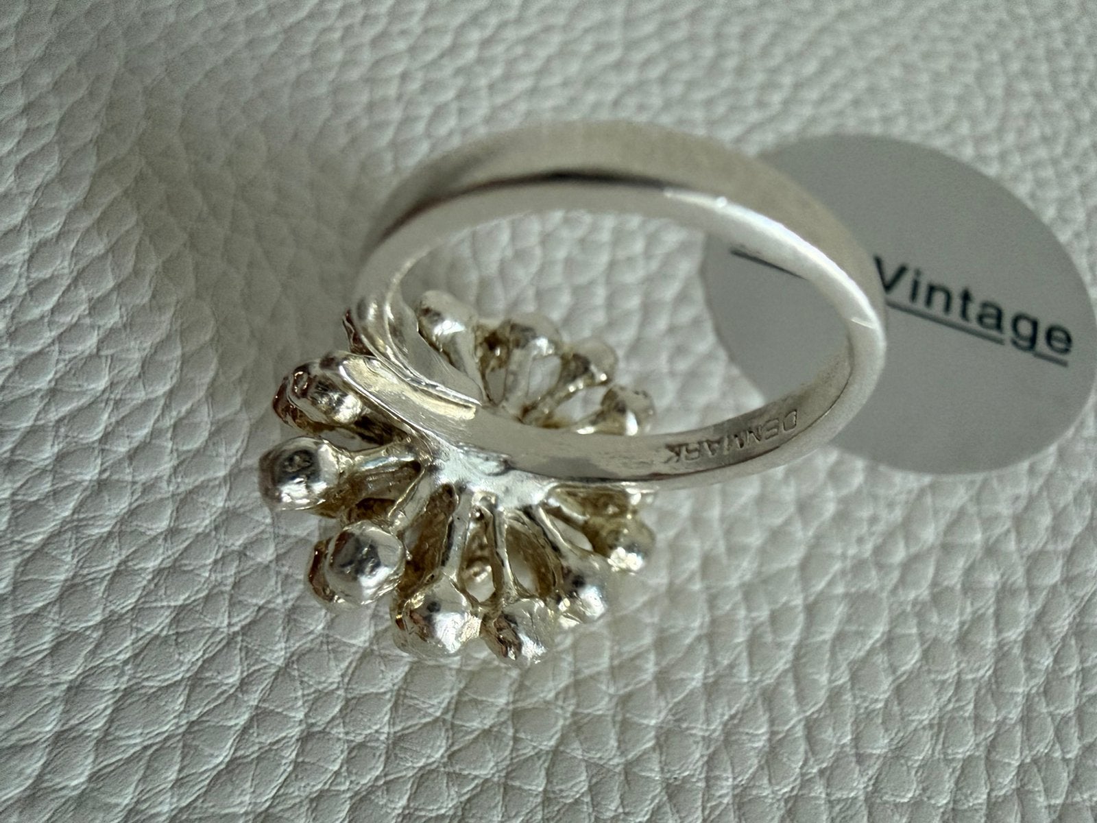 Foto 5 van H132/Zilveren FLORA DANICA ring Denemarken