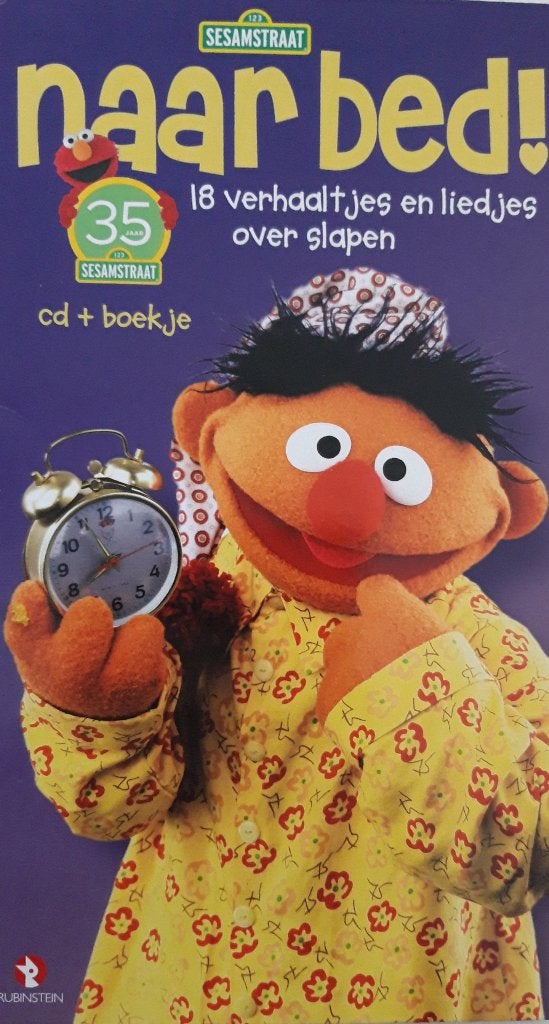 Sesamstraat Naar Bed! CD + Boekje (Krasvrij), Kind, Cd, Diverse auteurs, Ophalen of Verzenden