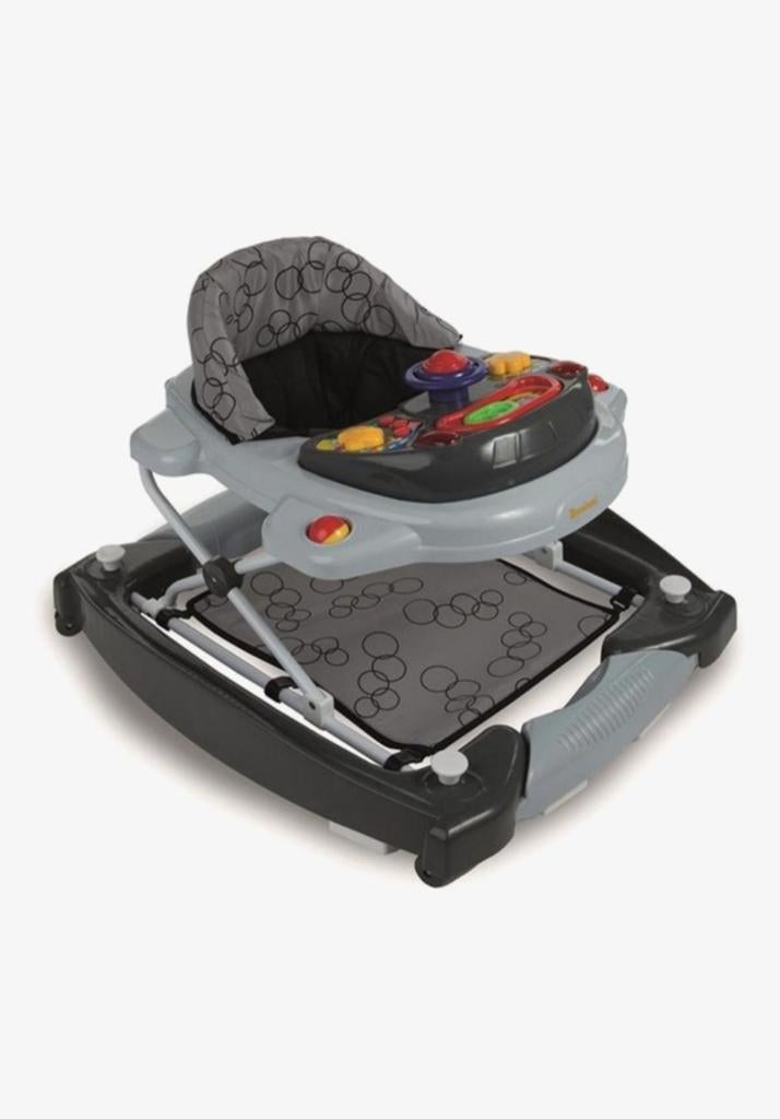 Loop- en schommelstoel 2-in-1 voor baby's, Ophalen, Gebruikt, Schommelstoel, Met gordel(s) of riempje(s)