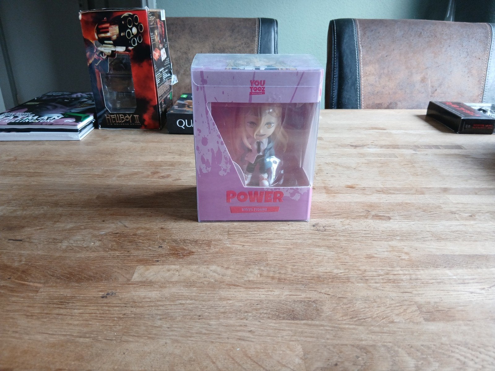 youtooz chainsaw man vinyl figure, Ophalen of Verzenden, Zo goed als nieuw